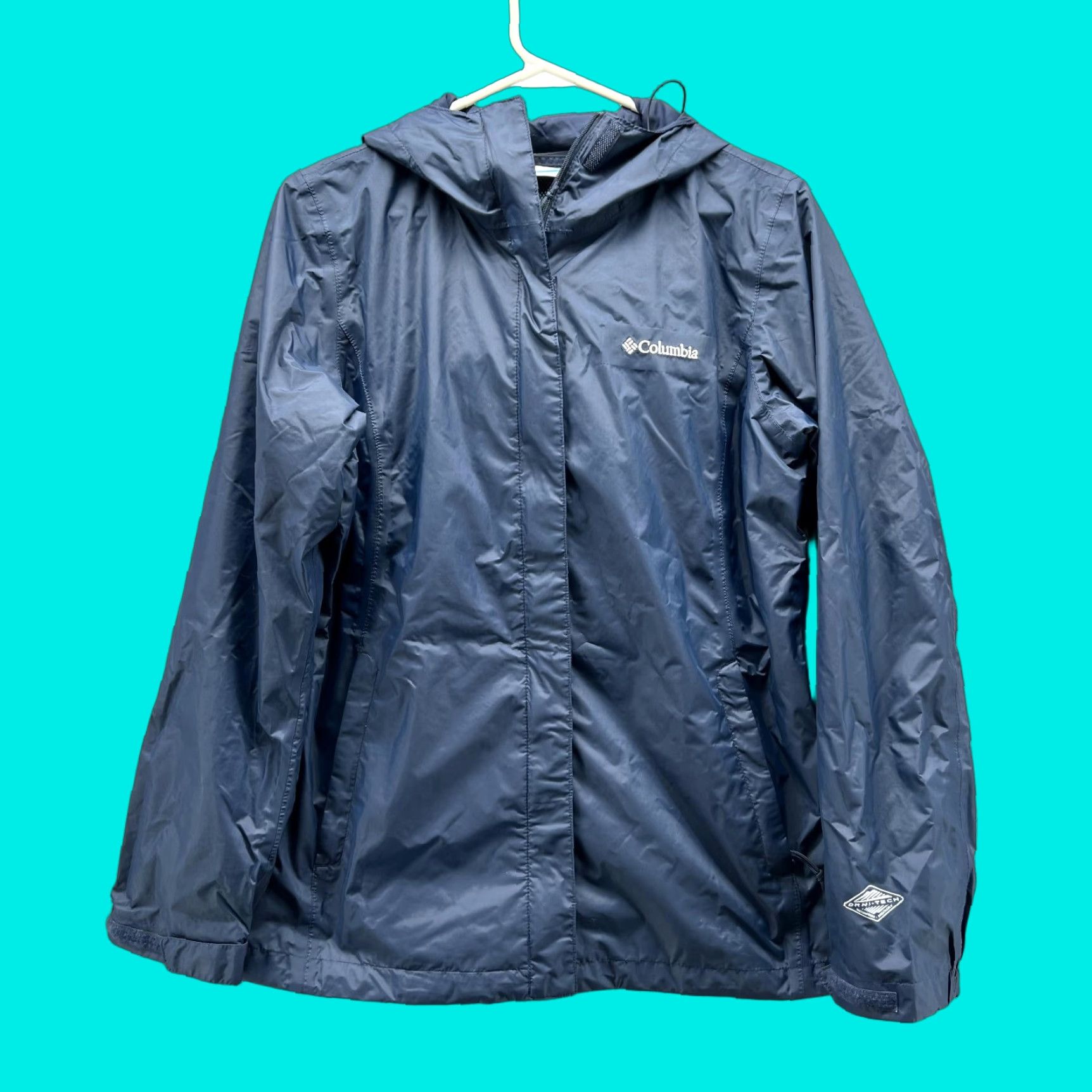 Vintage Columbia Jacket Men Medium Adult Blue Full Zip Windbreaker Hoodie Sweatshirt Size US M / EU 48-50 / 2 - 1 Thumbnail