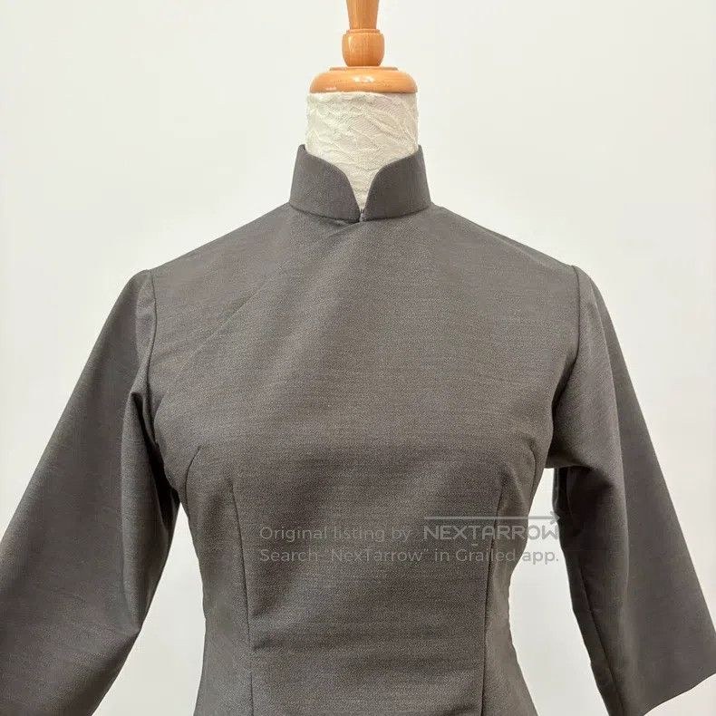 Comme des Garcons Comme Des Garcons Retro Chinese mandarin collar half-sleev Size S / US 4 / IT 40 - 4 Thumbnail