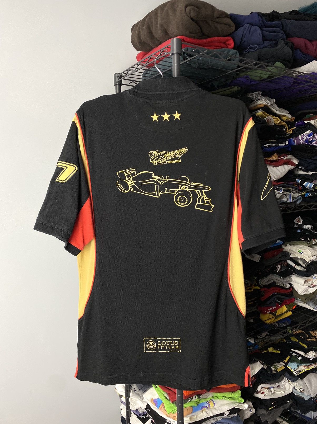 Japanese Brand × Vintage Rare! Vintage Lotus F1 Team Racing Polo Shirt Ferrari Size US M / EU 48-50 / 2 - 1 Thumbnail