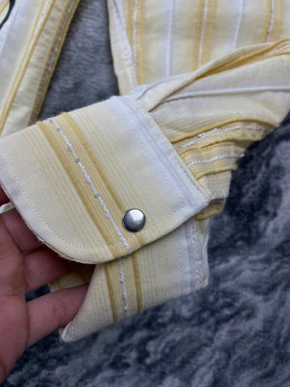 Dolce & Gabbana Dolce & Gabbana Long Sleeved Shirt Buttons Big Logo Size US XXL / EU 58 / 5 - 5 Thumbnail