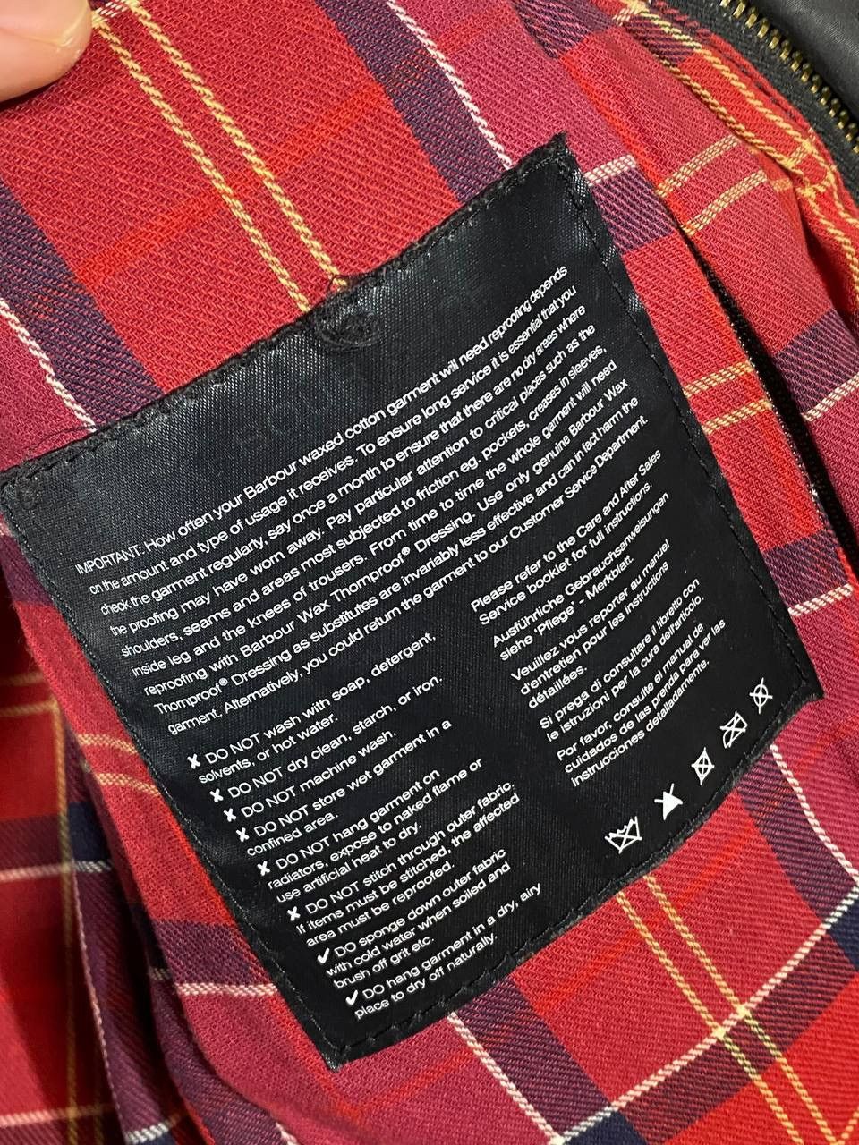 Barbour Barbour International Quilted Waxed Men Jacket Size US S / EU 44-46 / 1 - 17 Thumbnail