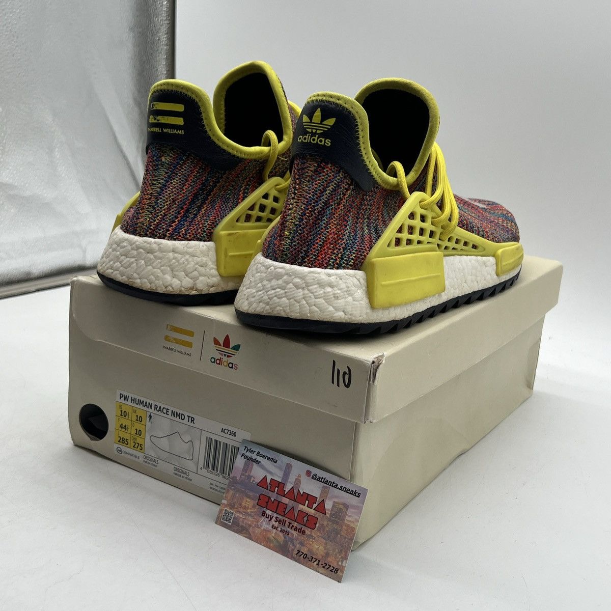 Adidas Pharrell x NMD trail human race Size US 10.5 / EU 43-44 - 5 Thumbnail