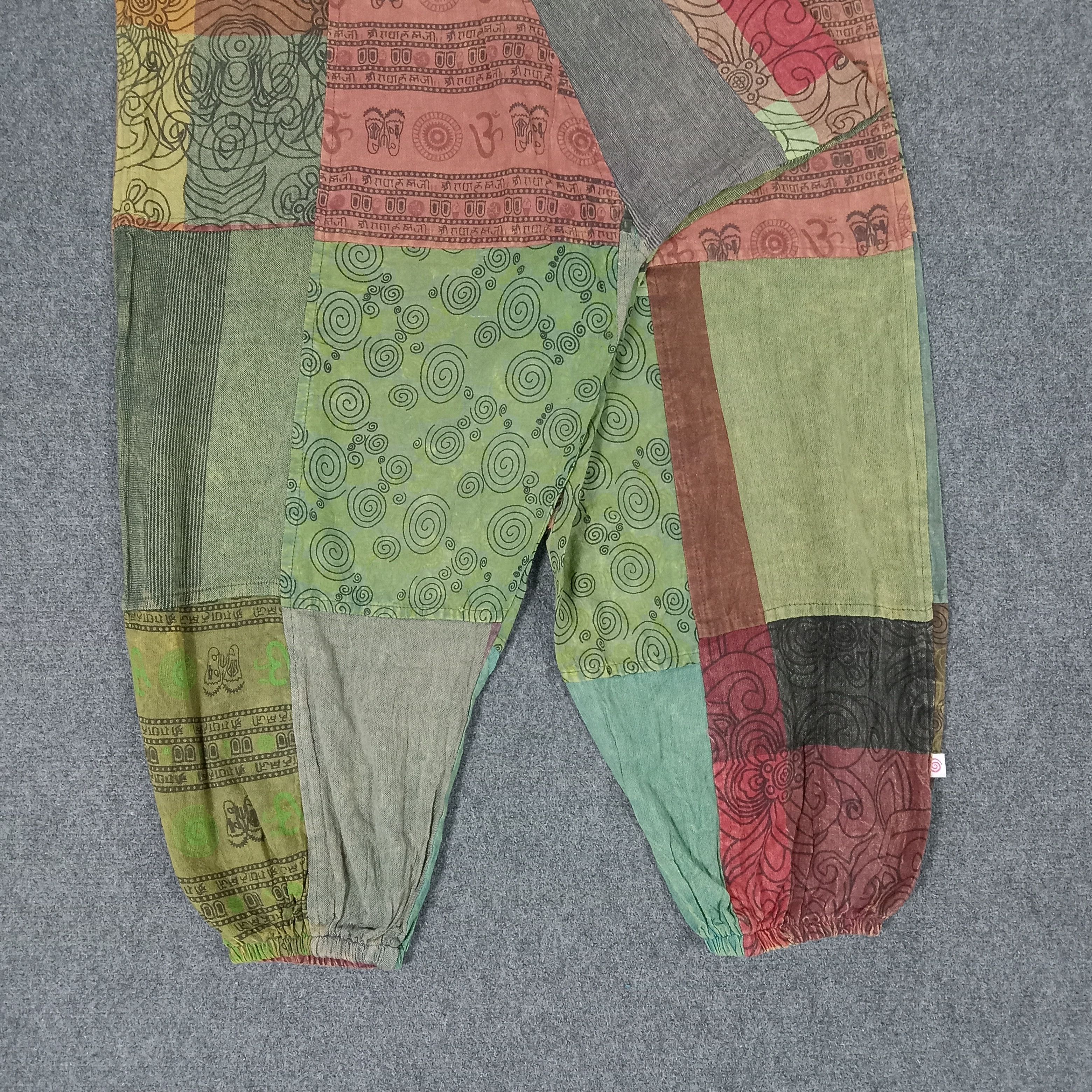 Gypsy × Japanese Brand × Vintage Hippie Patches Art Japanese Style Overall Size US 28 / EU 44 - 4 Thumbnail