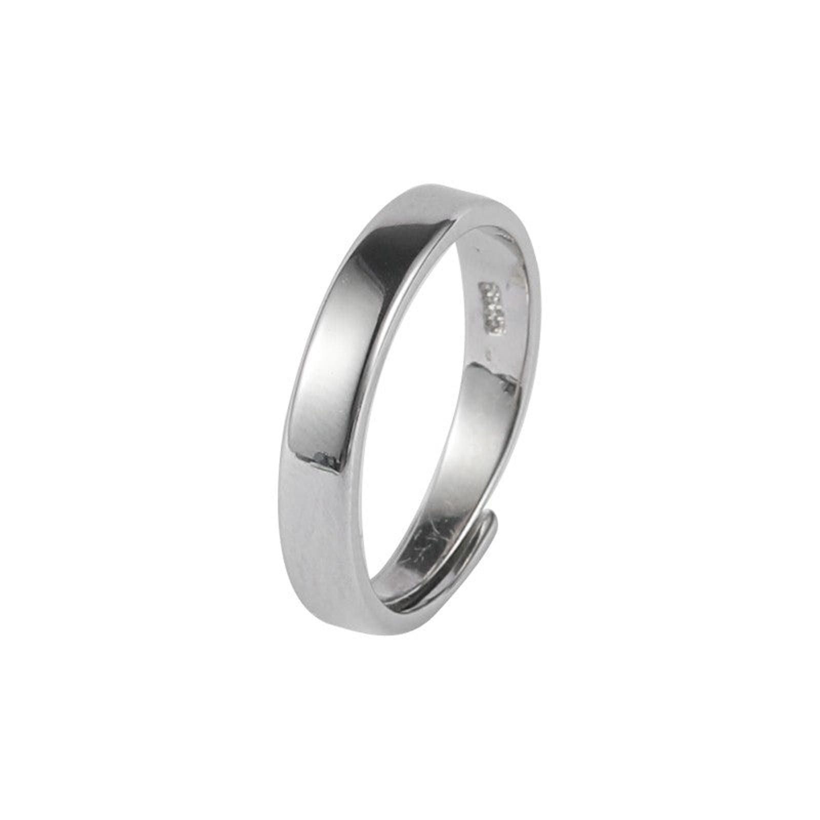 Jewelry Elegant Silver Craft Ring for Everyday Wear Size ONE SIZE - 3 Thumbnail