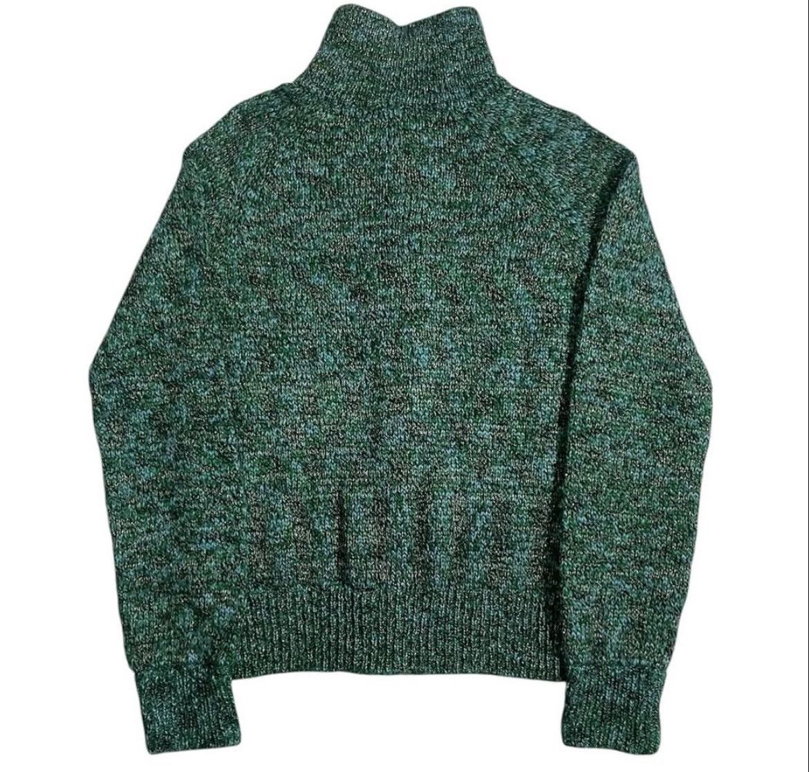 CABANE de ZUCCa 2000s Zucca Issey Miyakw Spectro Dragon Knit Zip Jacket Size US M / EU 48-50 / 2 - 2 Thumbnail