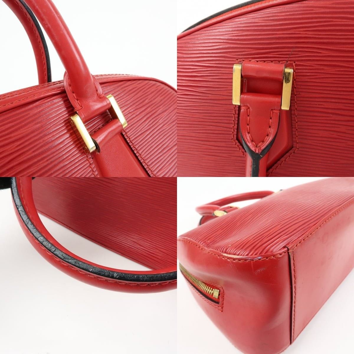 Louis Vuitton Louis Vuitton Epi Jasmine Satchel Red Size ONE SIZE - 4 Thumbnail