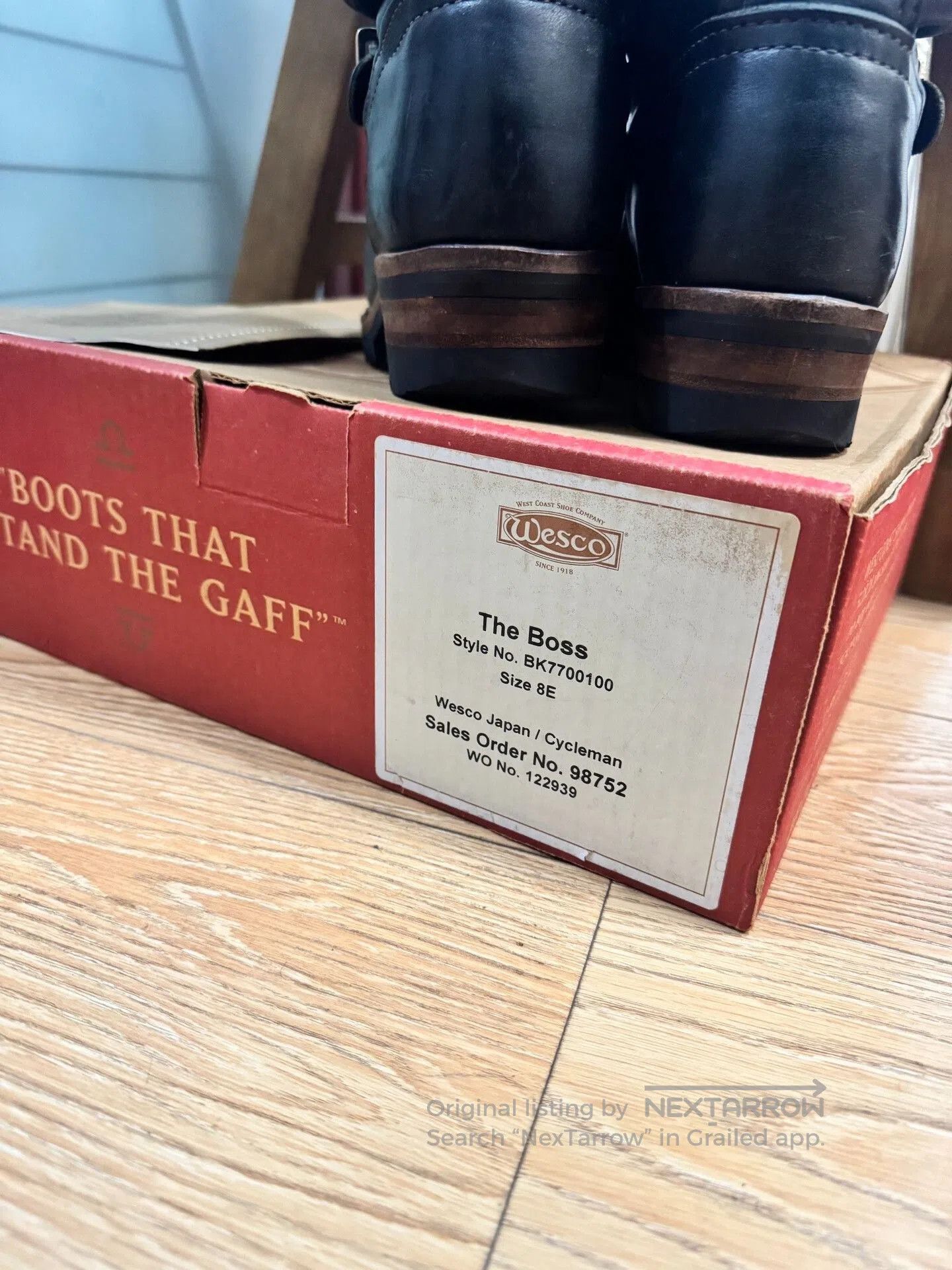 WESCO Wesco Boss Engineer Boots. Size US 8 / EU 41 - 6 Thumbnail