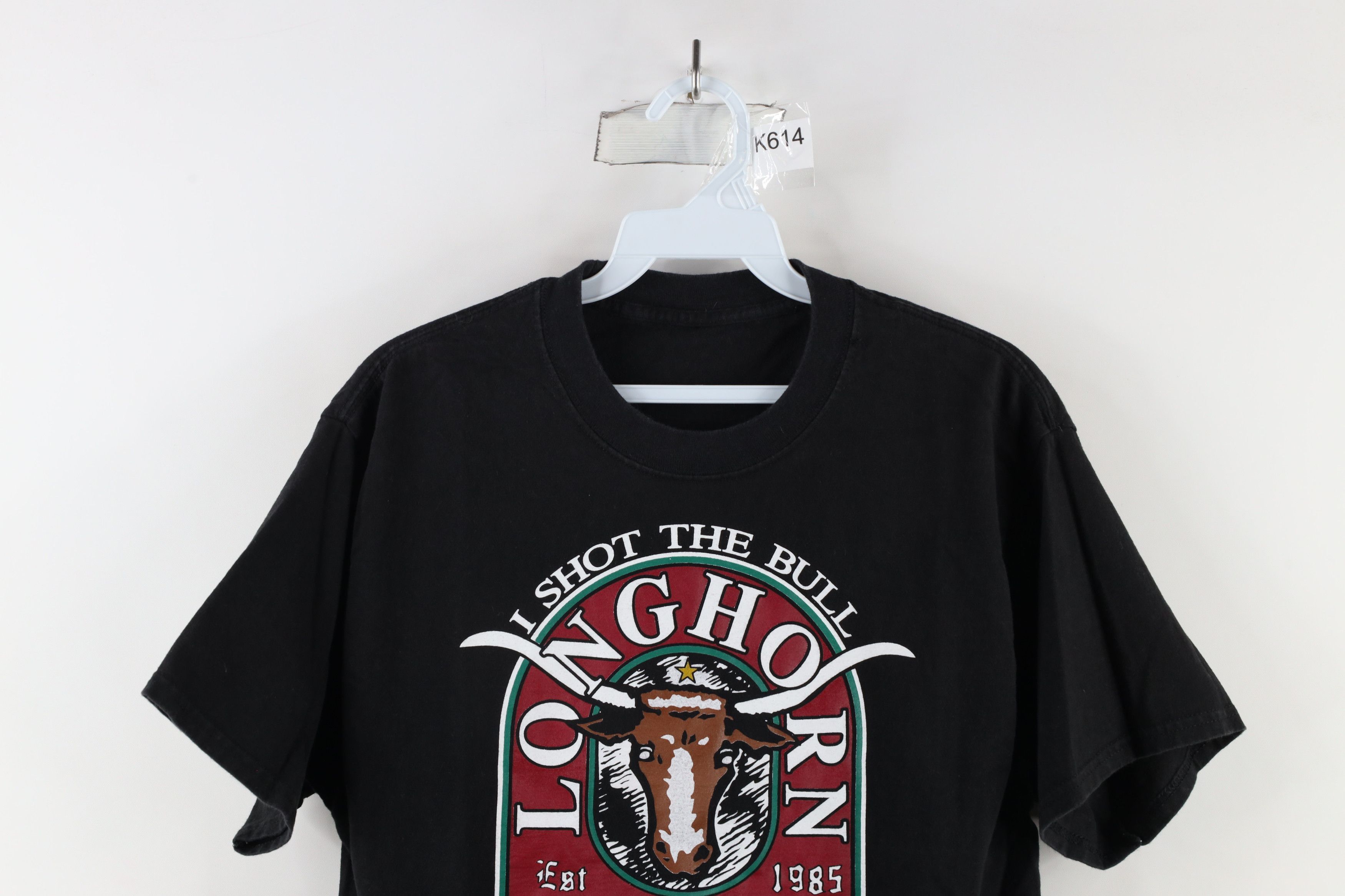 Vintage Vintage Longhorn Cattle Company Restaurant T-Shirt Black Size US M / EU 48-50 / 2 - 2 Thumbnail