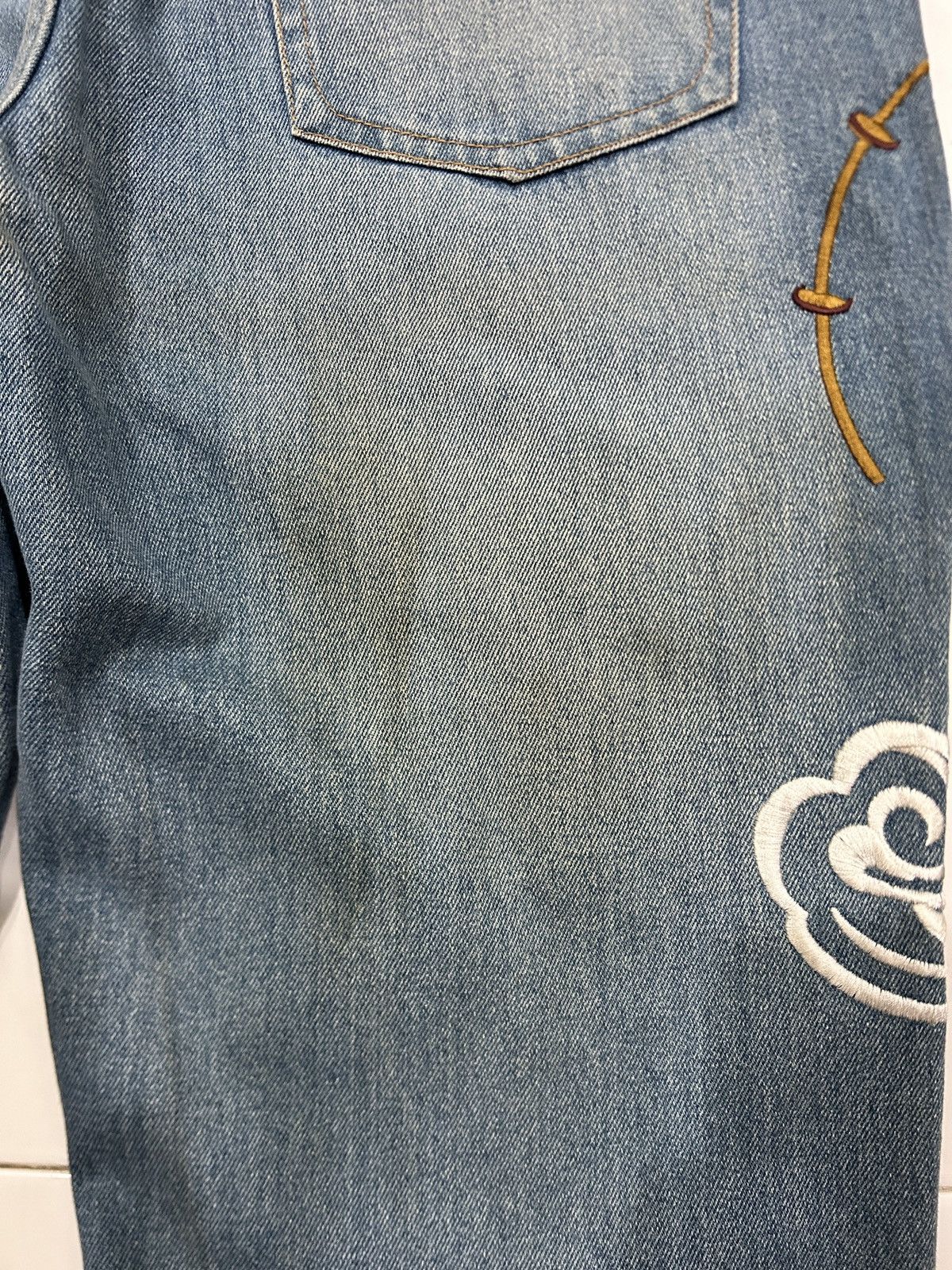Japanese Brand Y2K Hisyouhakurei Wagara ‘Oni Sukajan’ Embroidery Size US 38 / EU 54 - 8 Thumbnail