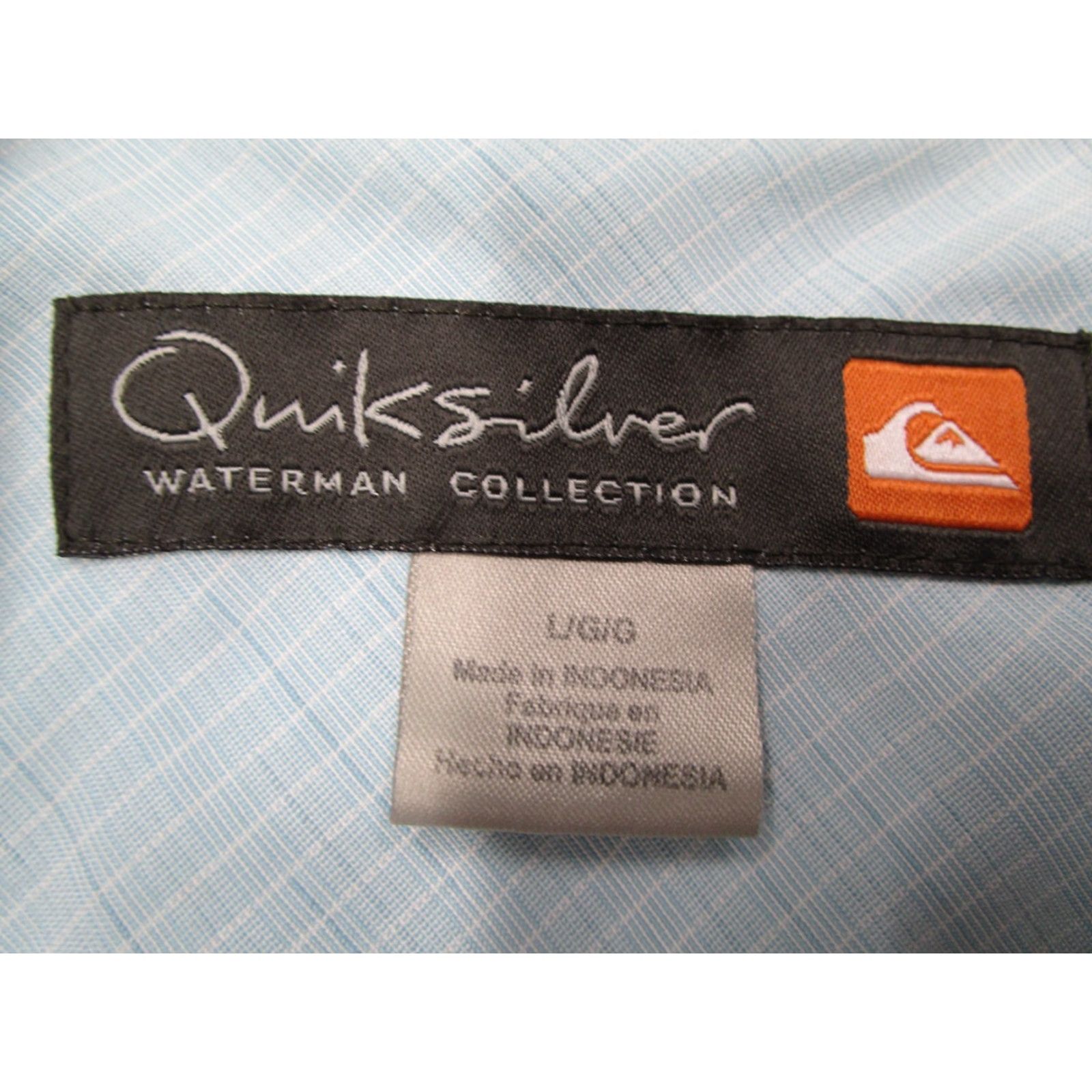 Quiksilver Quiksilver Waterman Shirt Large White Floral Button Up Hawaiian Tiki Mens Size US L / EU 52-54 / 3 - 3 Thumbnail