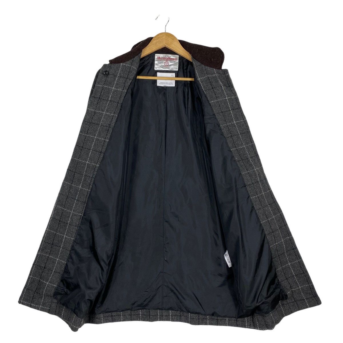 Harris Tweed Designer Hariss tweed Wool Long Coat Size US M / EU 48-50 / 2 - 10 Thumbnail