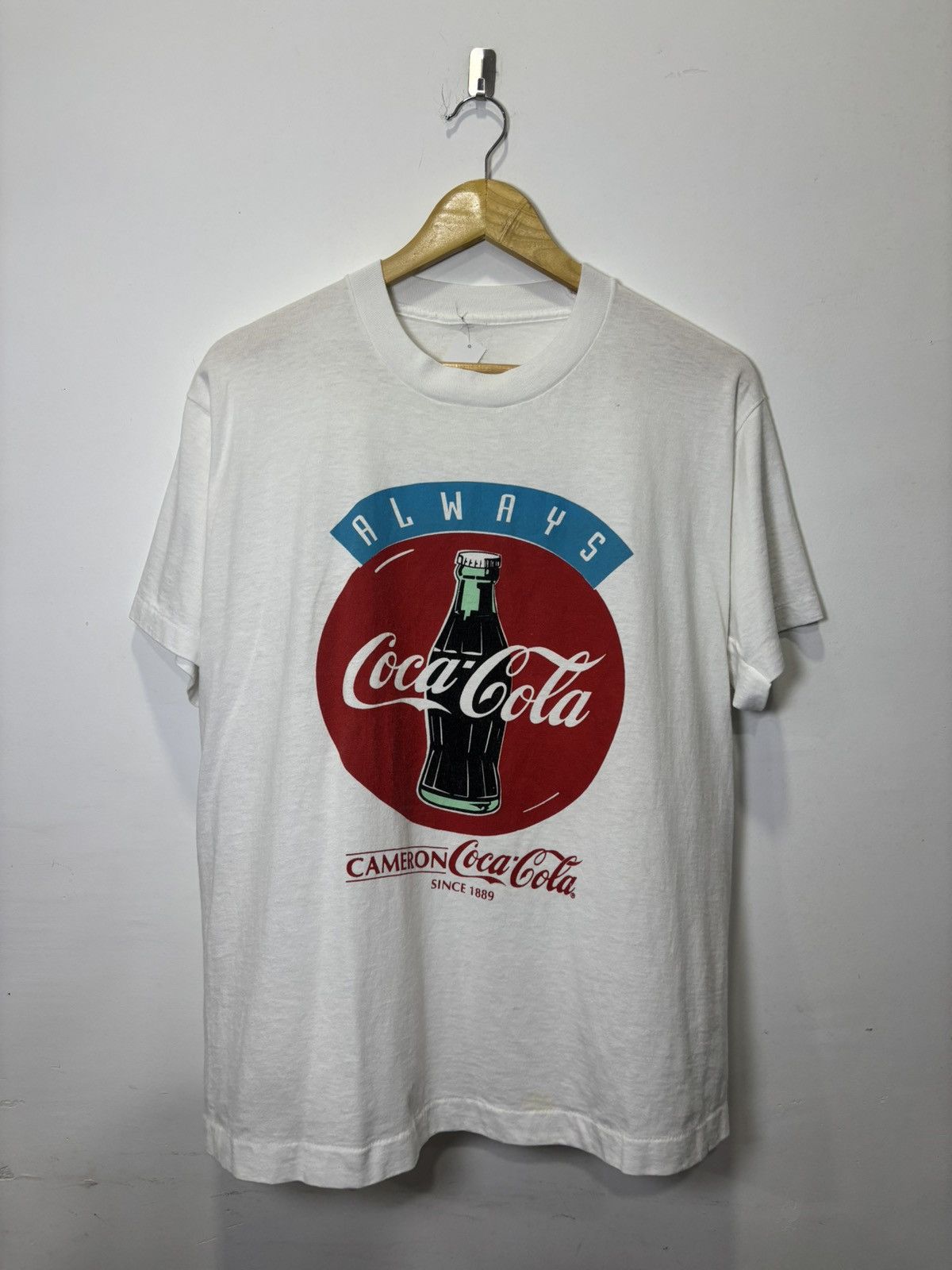Coca Cola × Vintage Vintage 90’s Coca Cola Coke Tshirt Size US L / EU 52-54 / 3 - 1 Thumbnail