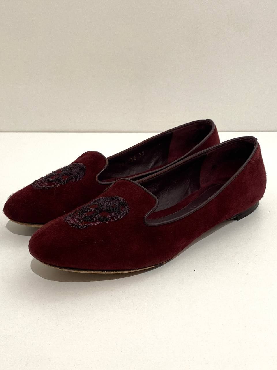 Alexander McQueen Alexander McQueen Skull Logo Loafers Ballet Shoes Vintage Size US 6 / IT 36 - 4 Thumbnail