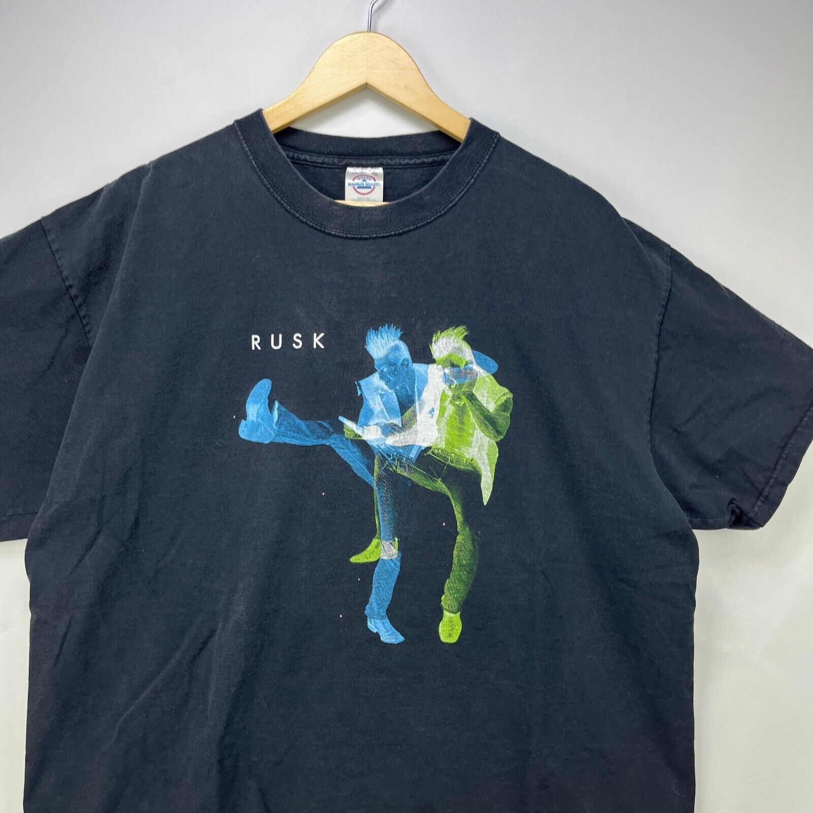 Vintage Vintage Rusk Sun Faded T-Shirt XL Band Graphic Size US XL / EU 56 / 4 - 2 Thumbnail