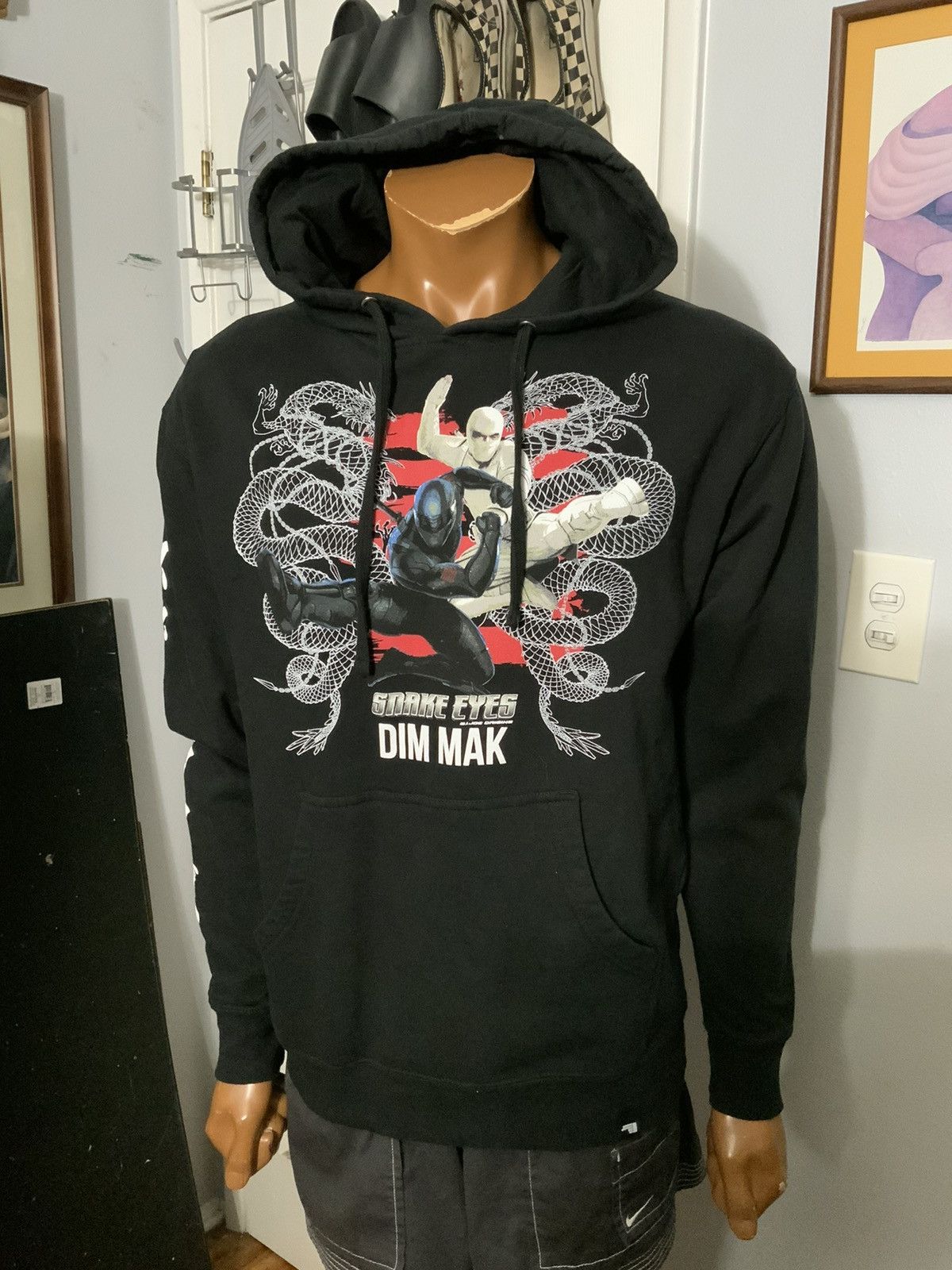 Other Lot Of 2 Dim Mak GI Joe Orgins Snake Eyes Steve Aoki Hoodie Size US M / EU 48-50 / 2 - 13 Thumbnail