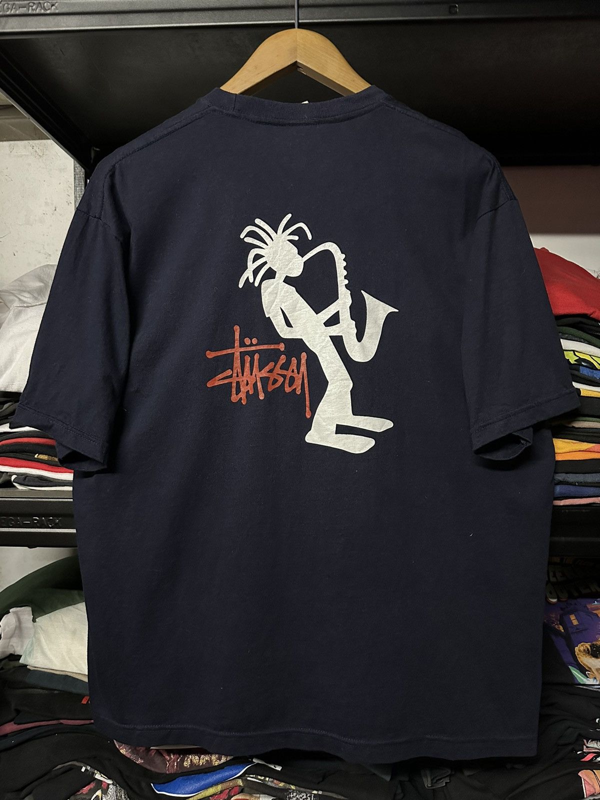 Stussy × Vintage Vintage Stussy Boxy Streetwear Tee Size US XL / EU 56 / 4 - 1 Thumbnail