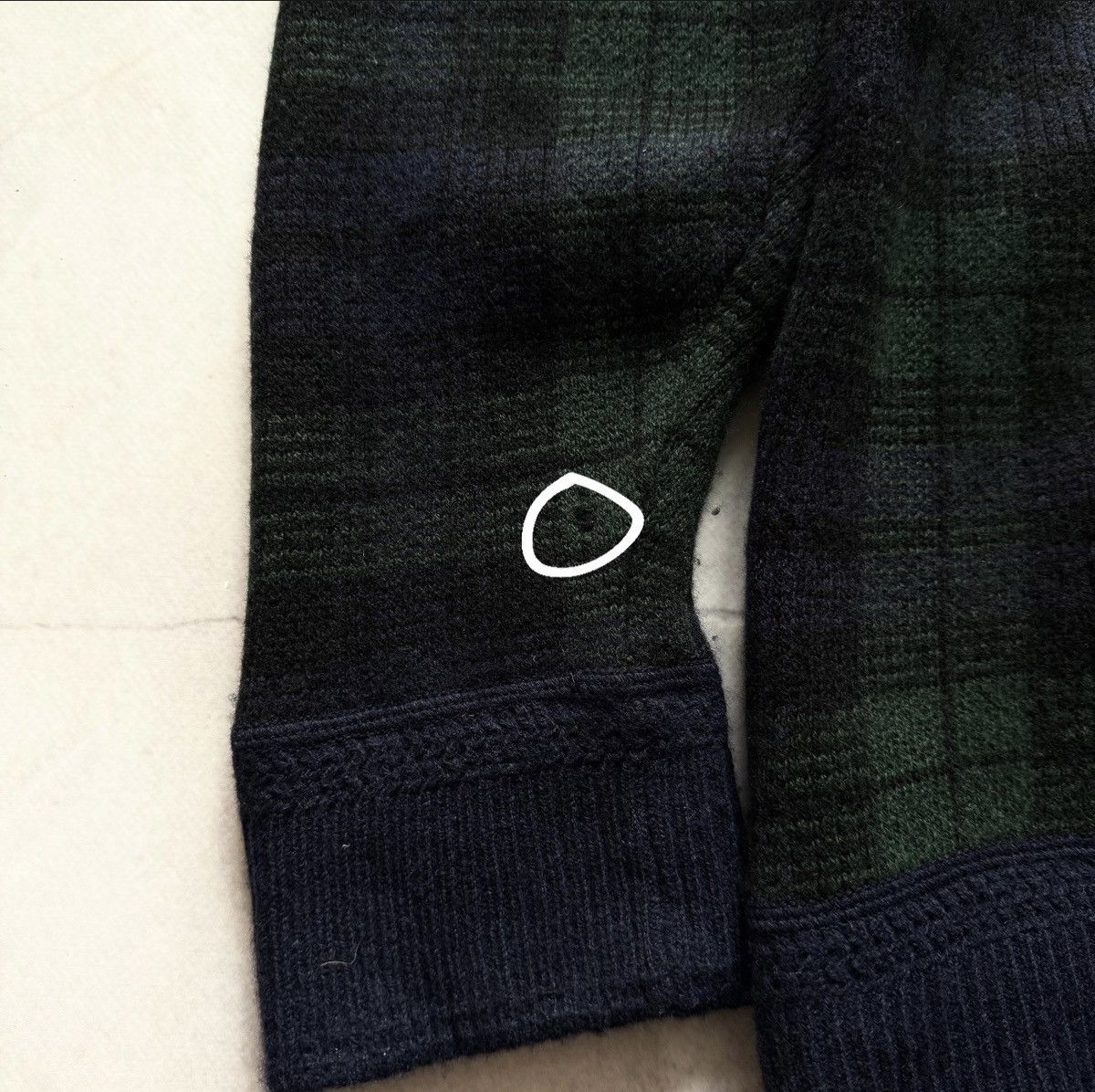Ralph Lauren Polo Ralph Lauren Wool Checkered Green/Blue Cardigan RRL Size US XL / EU 56 / 4 - 6 Thumbnail