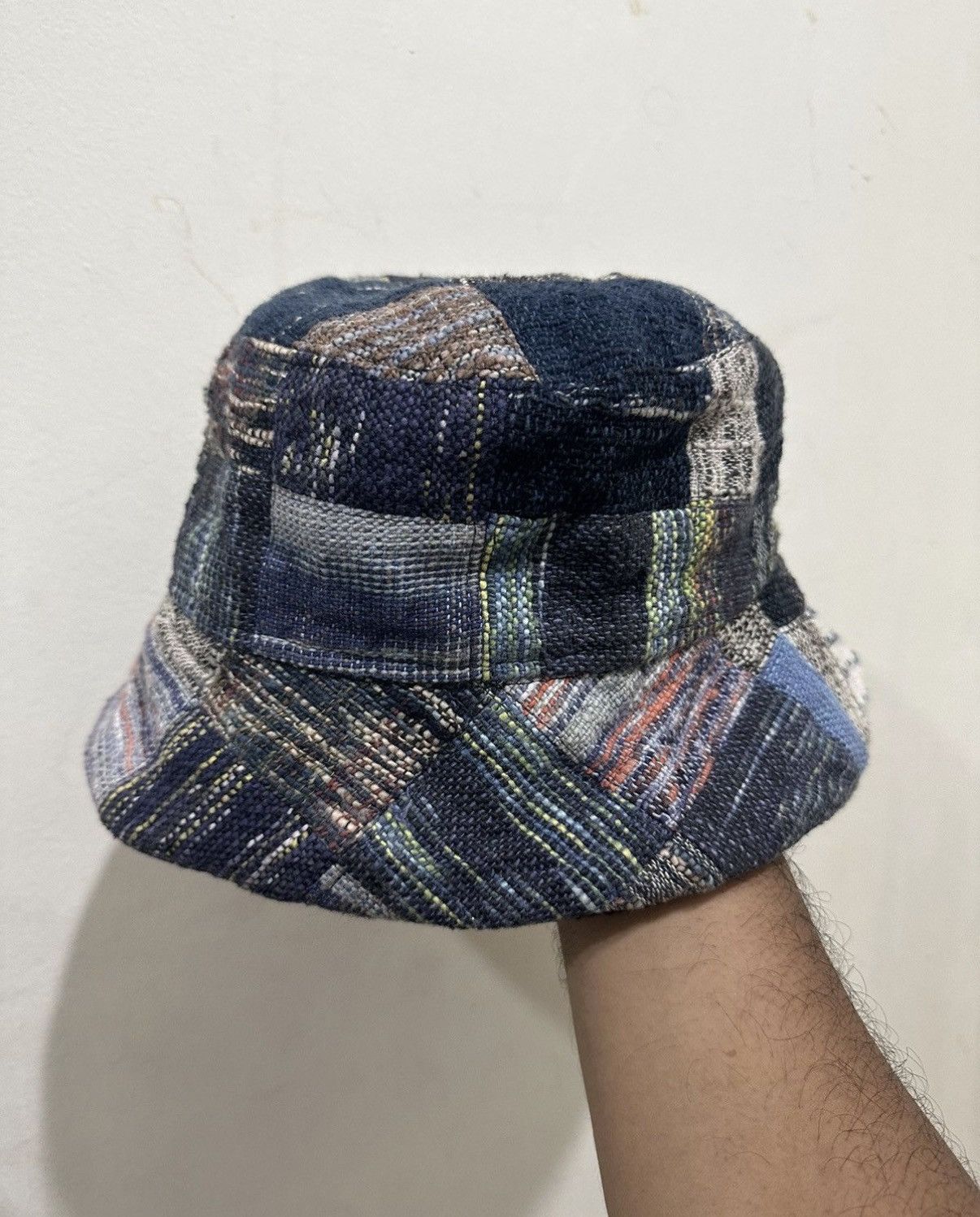 Japanese Brand VTG Patchwork Style Kapital Hat Size ONE SIZE - 1 Thumbnail