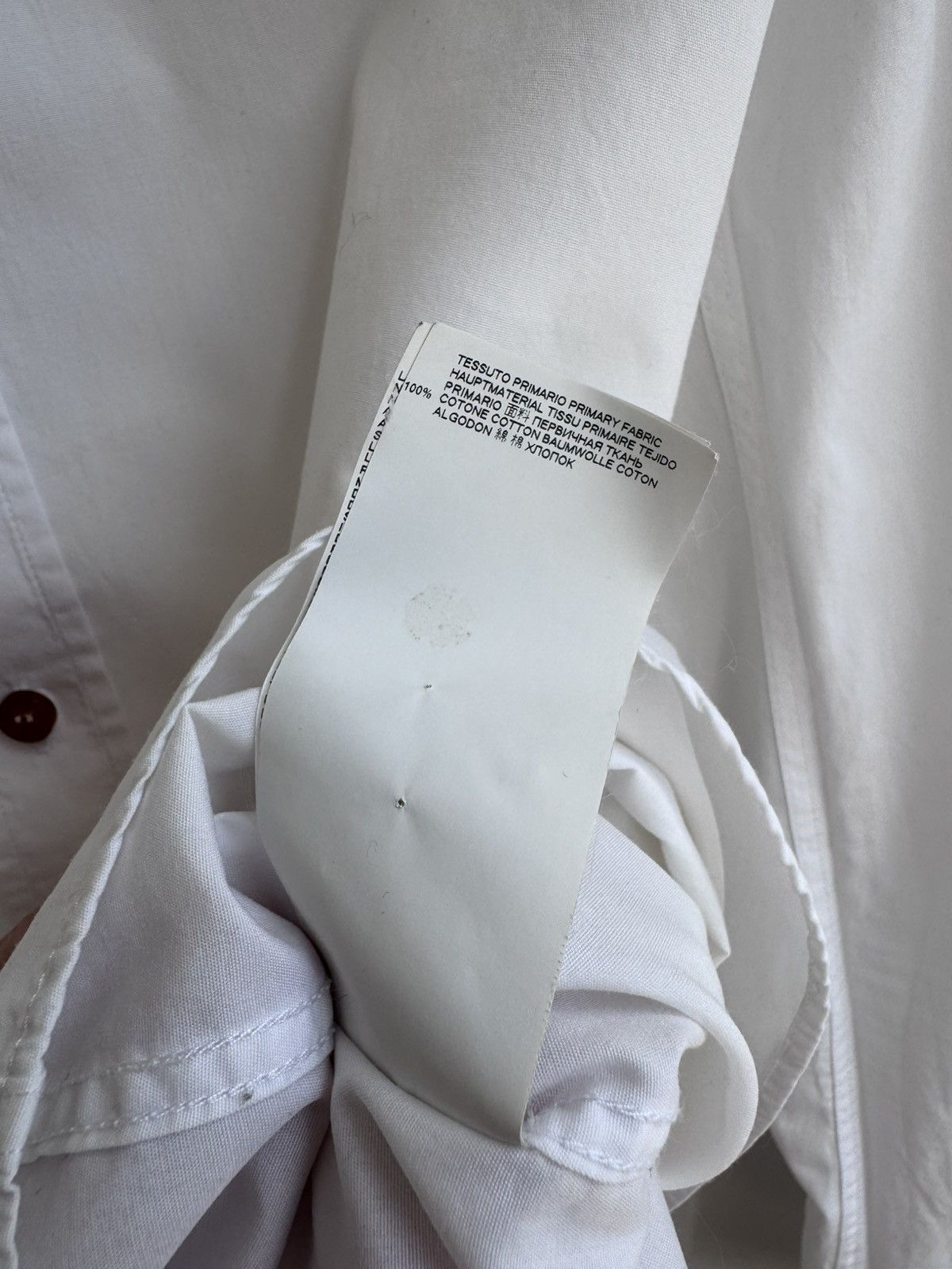 Vivienne Westwood Vivienne Westwood White Button Down Shirt Long Sleeve Size US M / EU 48-50 / 2 - 9 Thumbnail