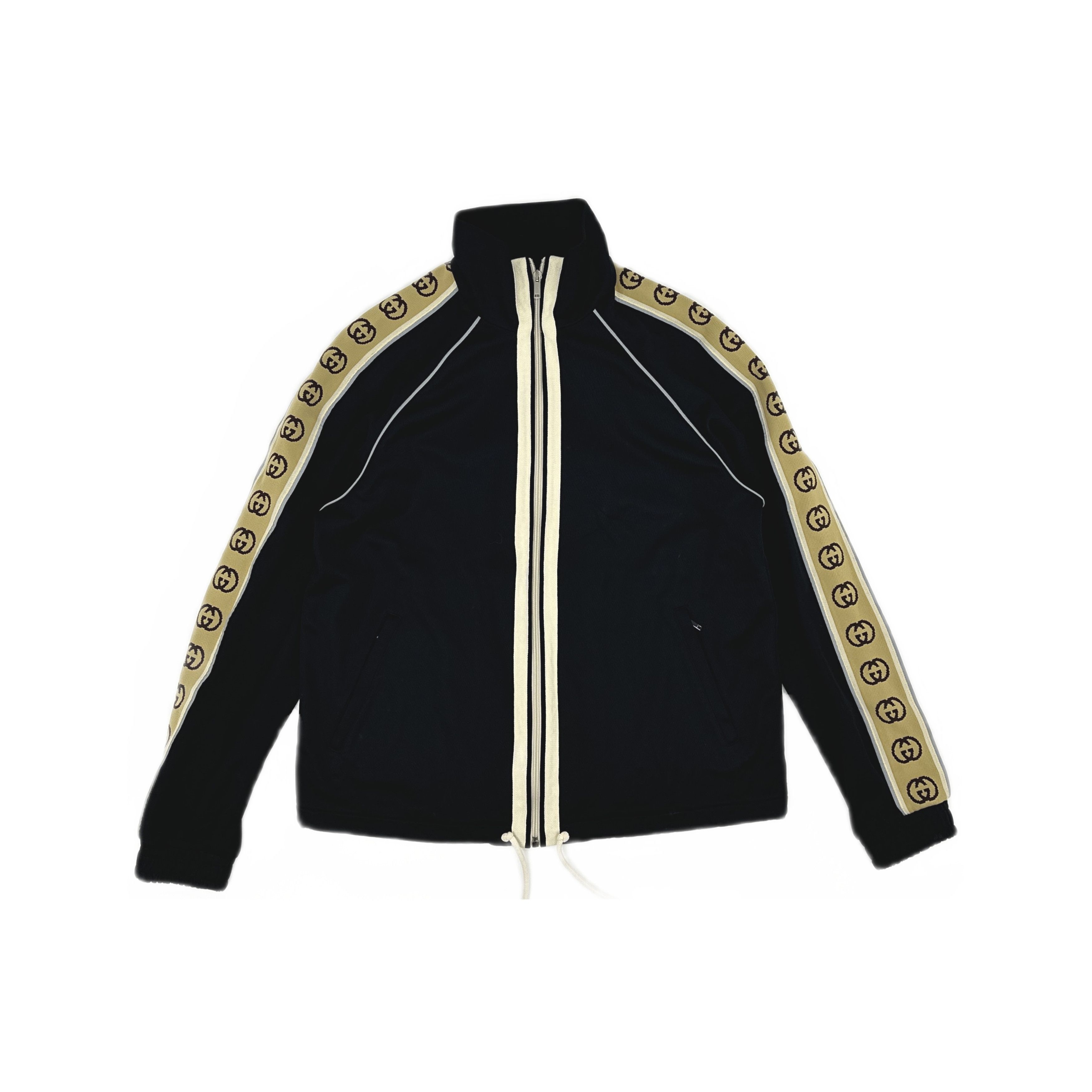 Gucci Gucci Logo Stripe Track Jacket Size S Size US S / EU 44-46 / 1 - 1 Thumbnail