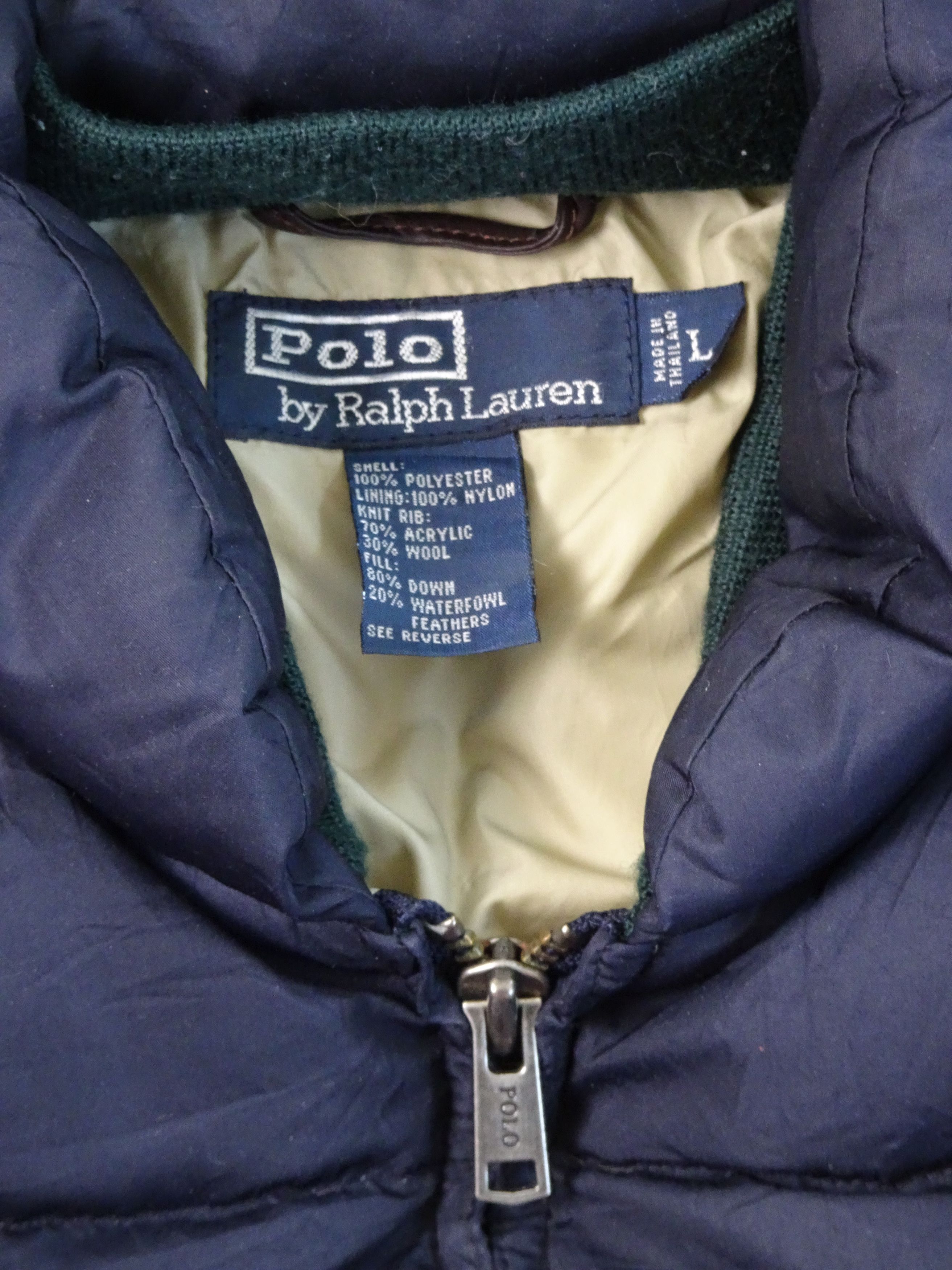 Polo Ralph Lauren × Vintage Vintage Ralph Lauren Polo Winter Puffer Jacket Men's Size US L / EU 52-54 / 3 - 3 Thumbnail