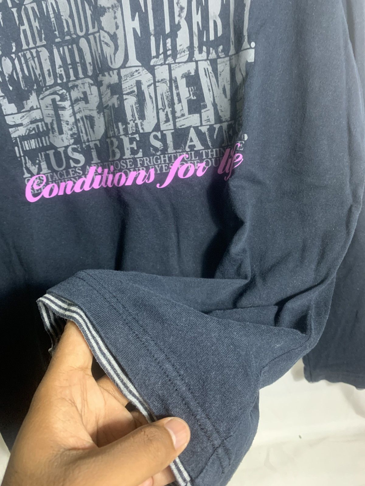 Japanese Brand Villand Doublelayer style longsleve Size US M / EU 48-50 / 2 - 14 Thumbnail