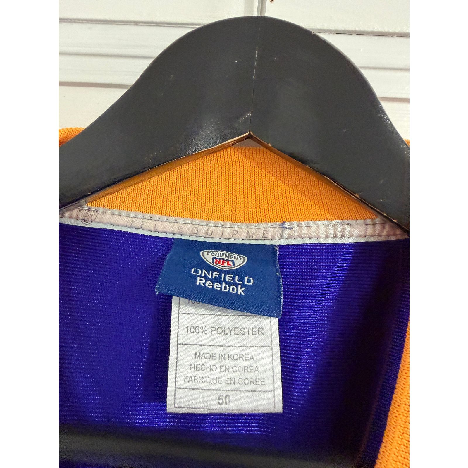 Reebok Brett Favre Minnesota Vikings Jersey Size 50 (XL) Size US XL / EU 56 / 4 - 6 Thumbnail