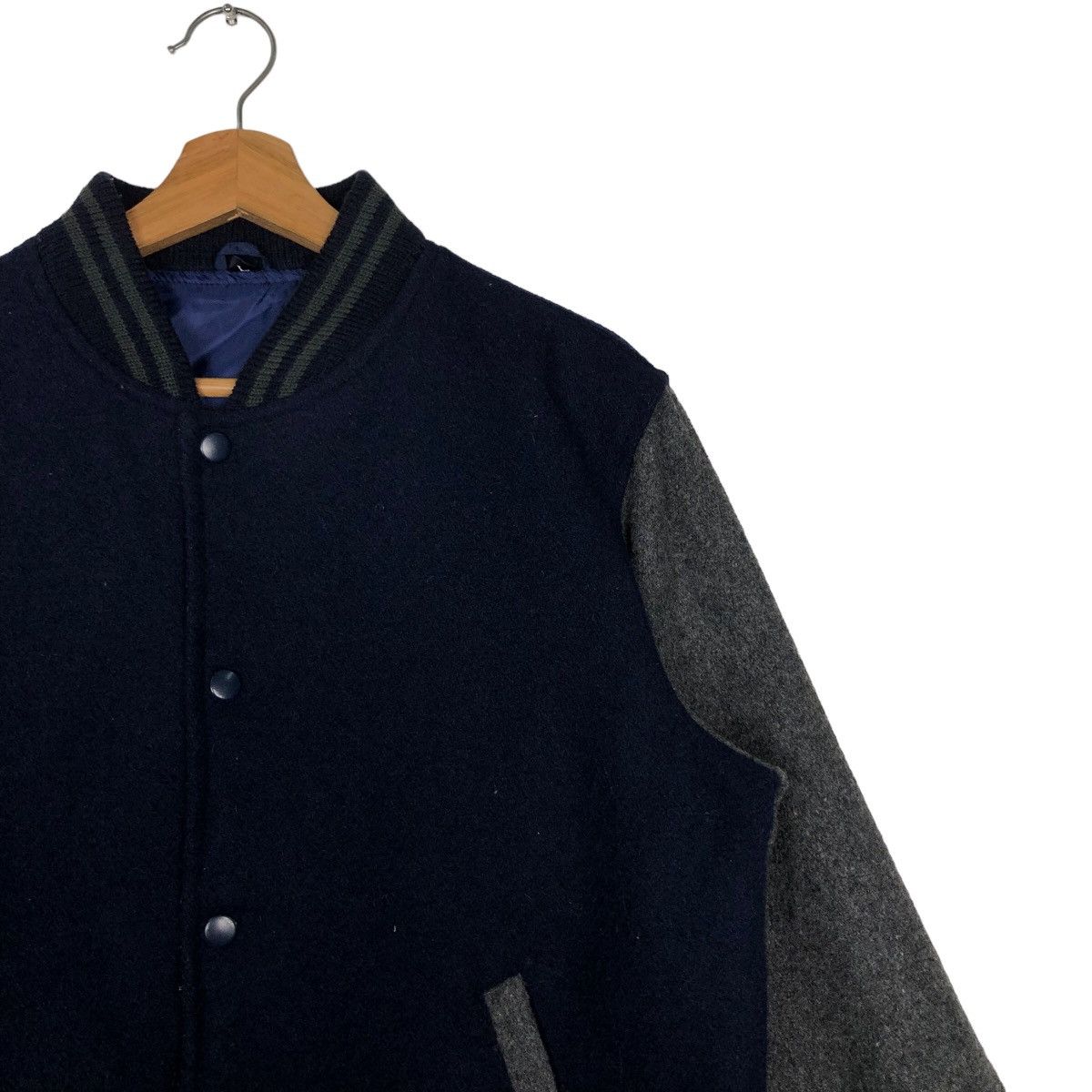Japanese Brand 🔥90’s Vintage Varsity Bomber Jacket Wool Japan Made Size US L / EU 52-54 / 3 - 6 Thumbnail