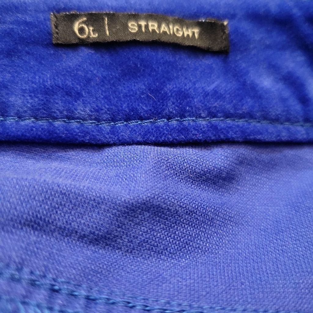 Talbots Talbots Flawless Five Pocket 6L Straight Blue Velour 5pocket Size 28" / US 6 / IT 42 - 7 Thumbnail