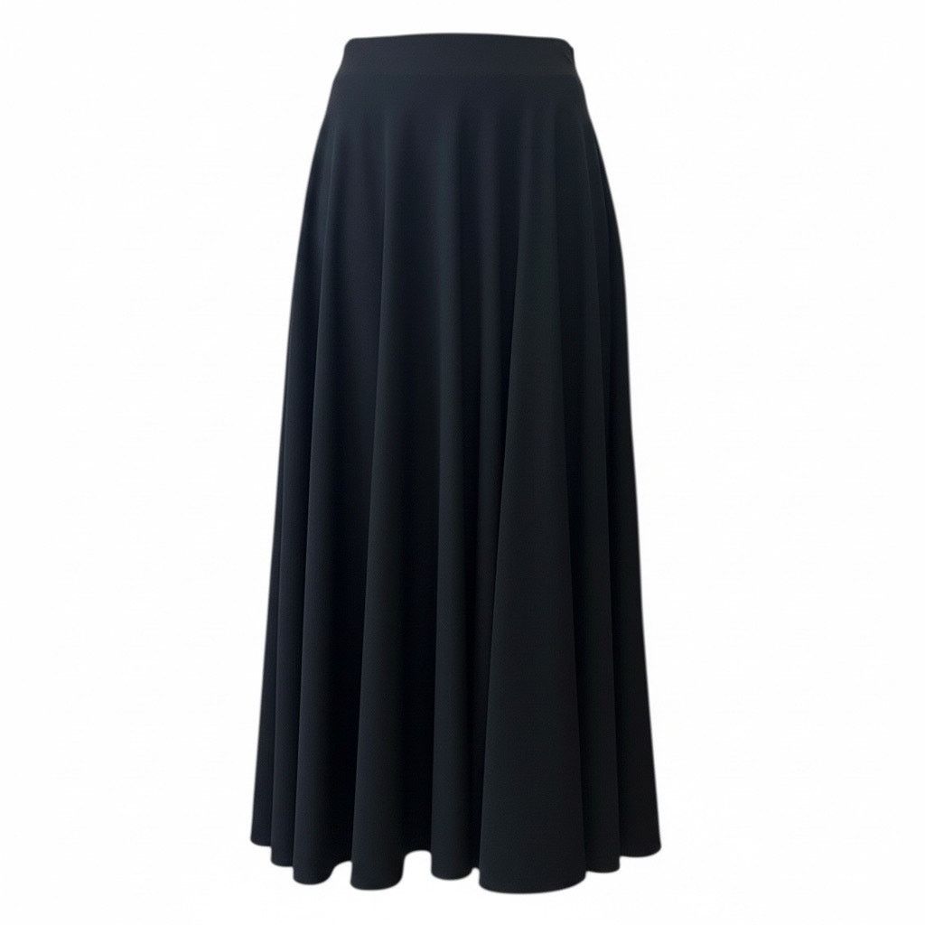 The Row Mara Stretch Crepe Skirt Black size US 2 Pockets Authentic Size 26" / US 2 / IT 38 - 13 Thumbnail
