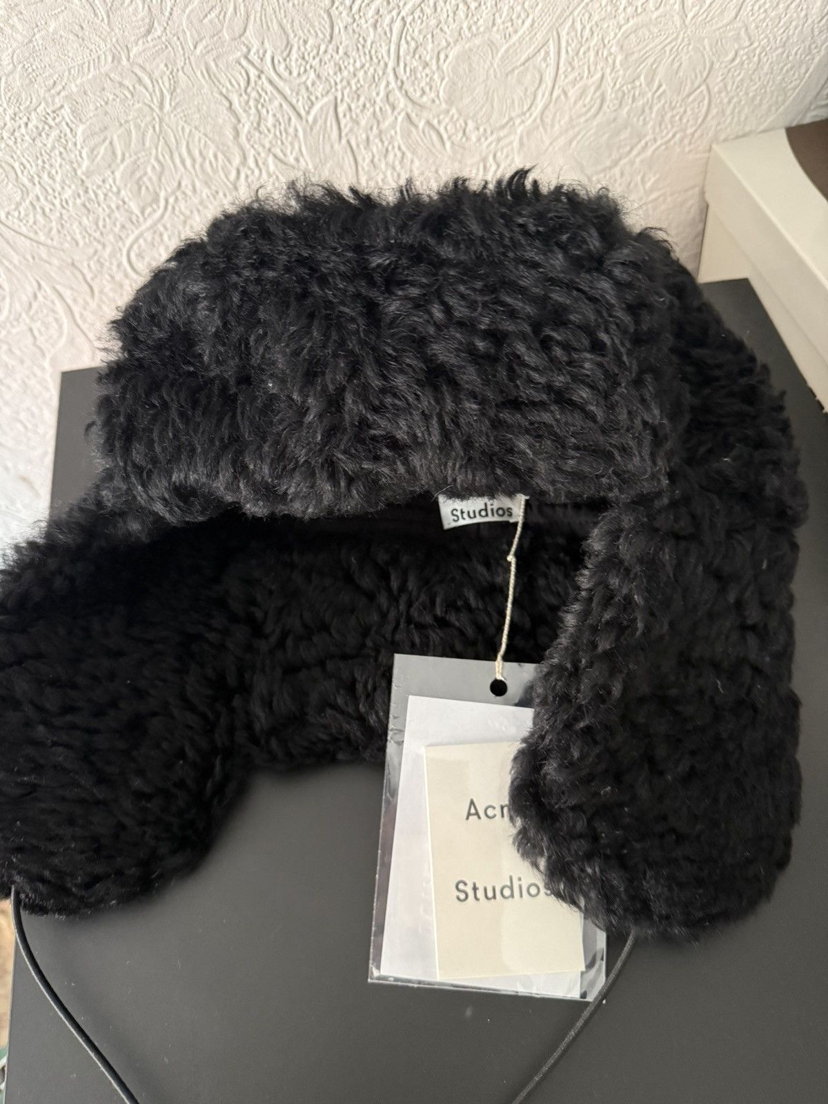 Acne Studios Acne Studios Fur Trapper Hat Size ONE SIZE - 3 Thumbnail