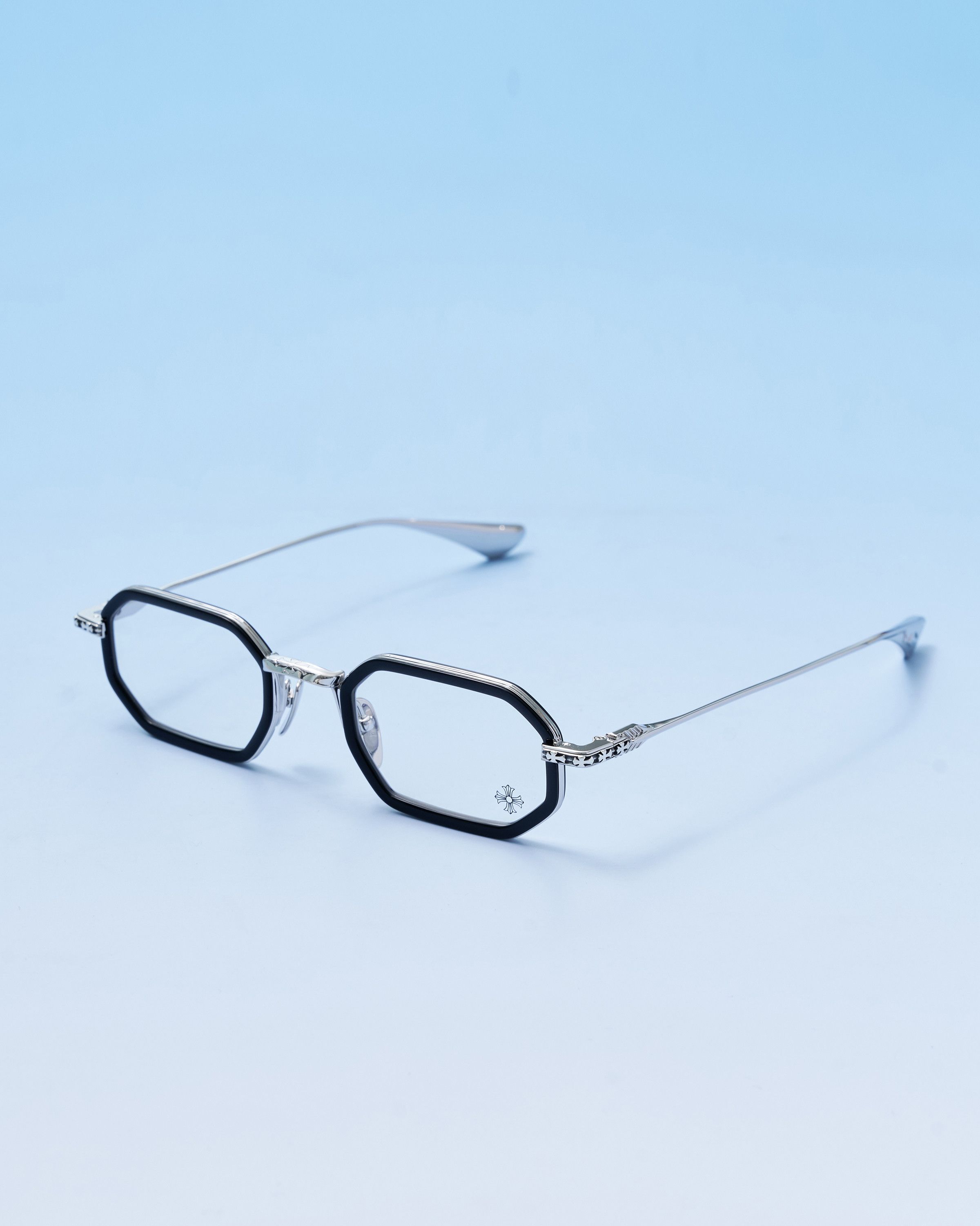 Chrome Hearts CHROME HEARTS STYLIDA BLACK/SHINY SILVER Size ONE SIZE - 2 Thumbnail