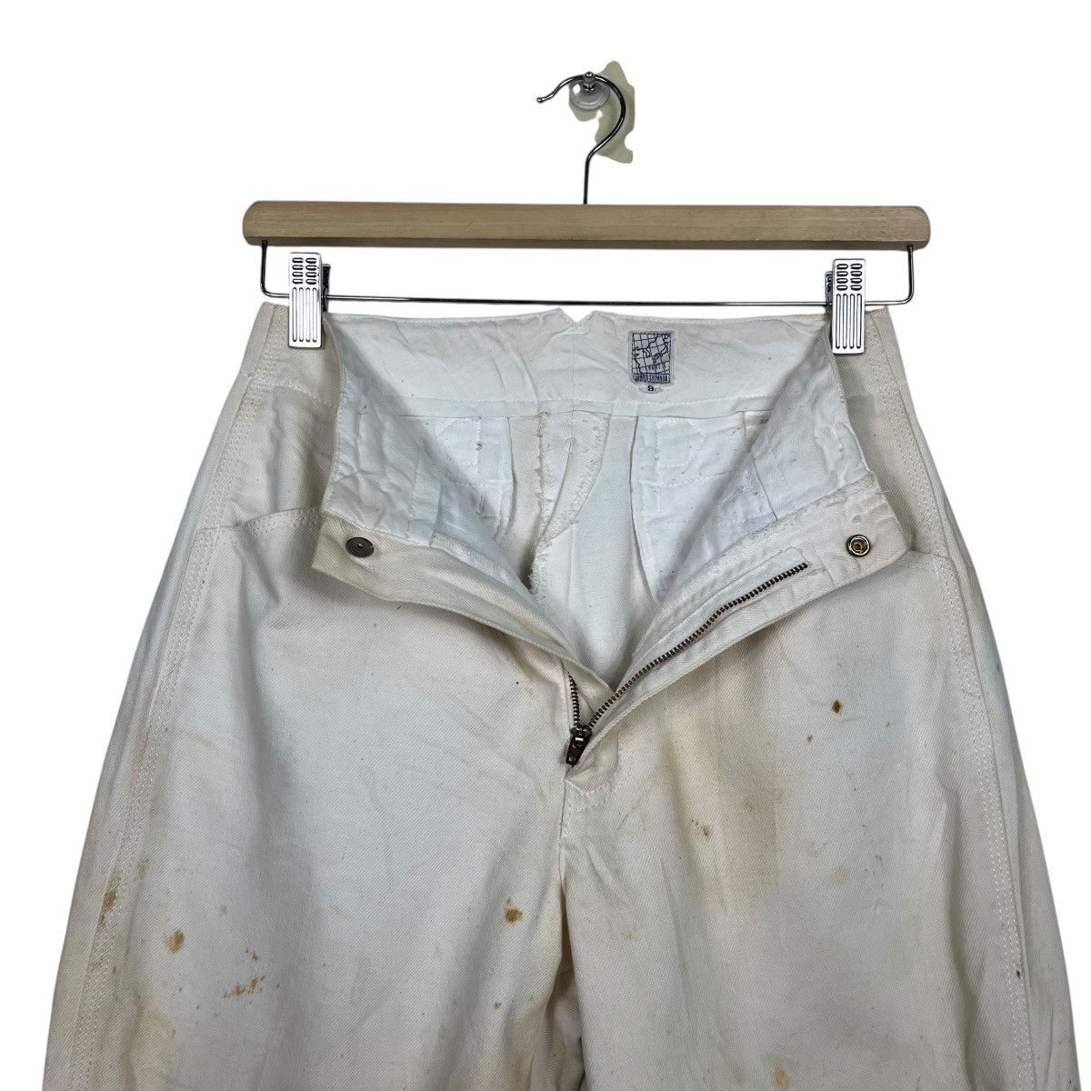 Junko Shimada Vintage Part 2 By Junko Shimada Distressed Stain Denim Size US 26 / EU 42 - 16 Thumbnail