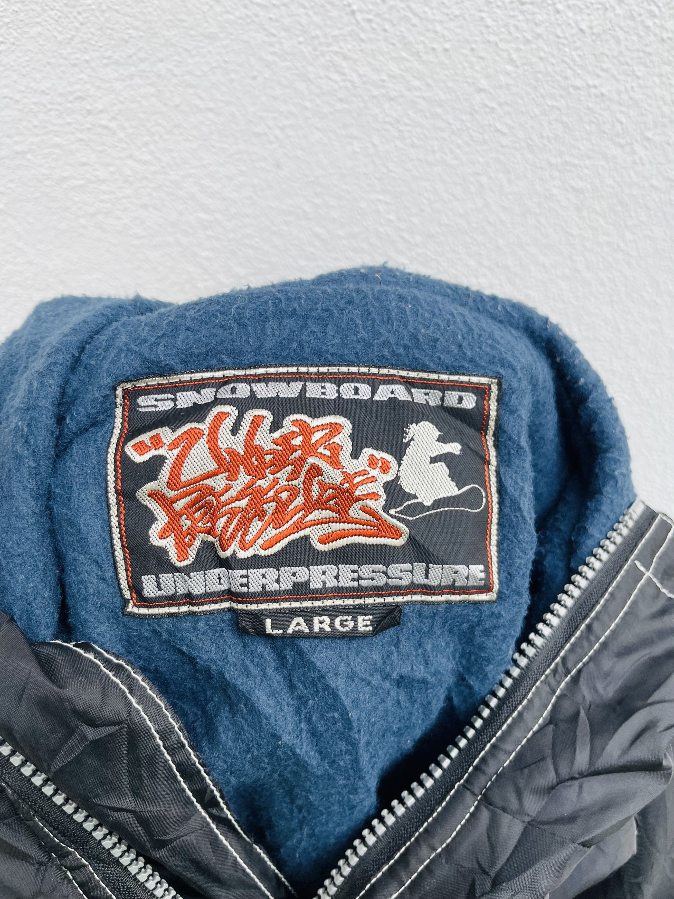 Japanese Brand × Vintage Vintage Under Pressure Snowboard Streetwear Fashion Style Size US L / EU 52-54 / 3 - 12 Thumbnail