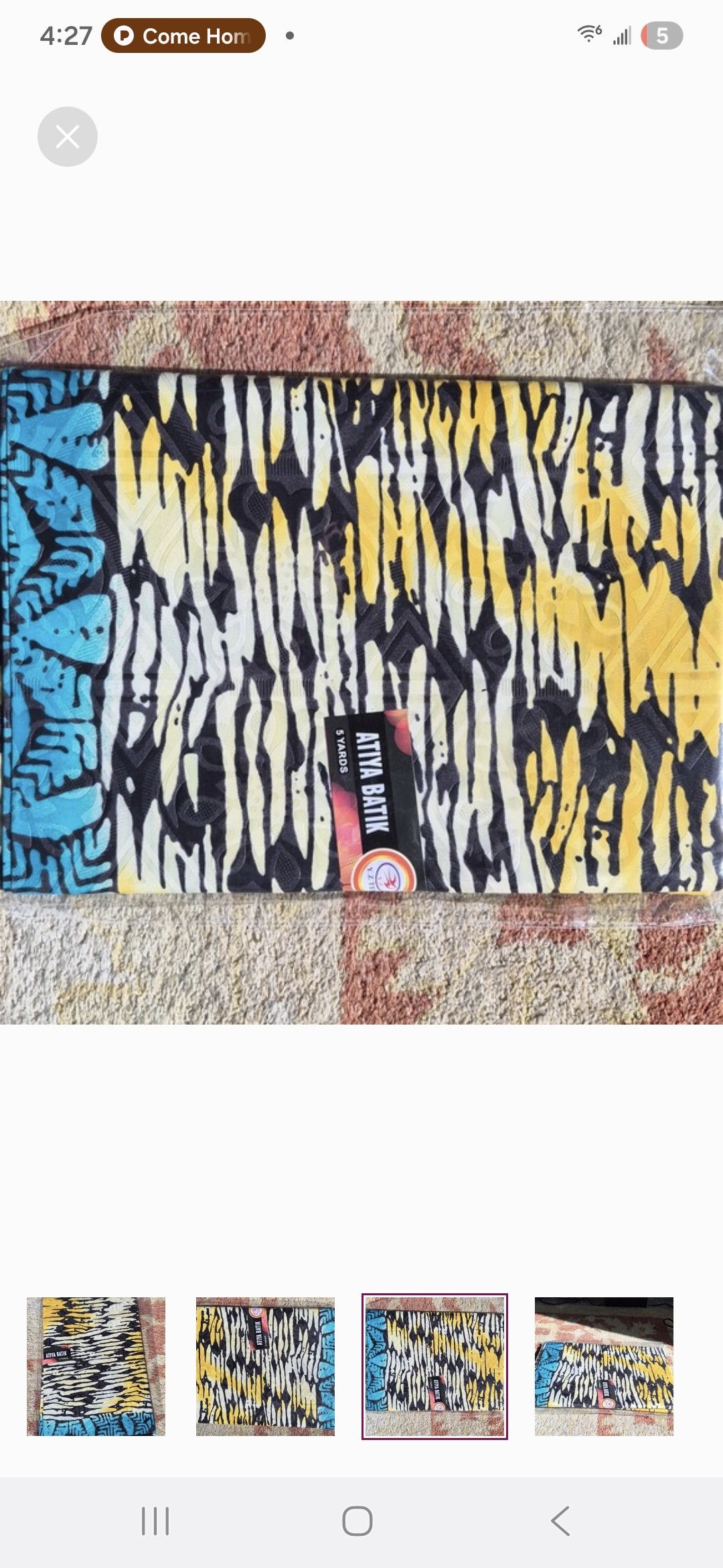 Other Atiya Batik Fabric Size ONE SIZE - 3 Thumbnail