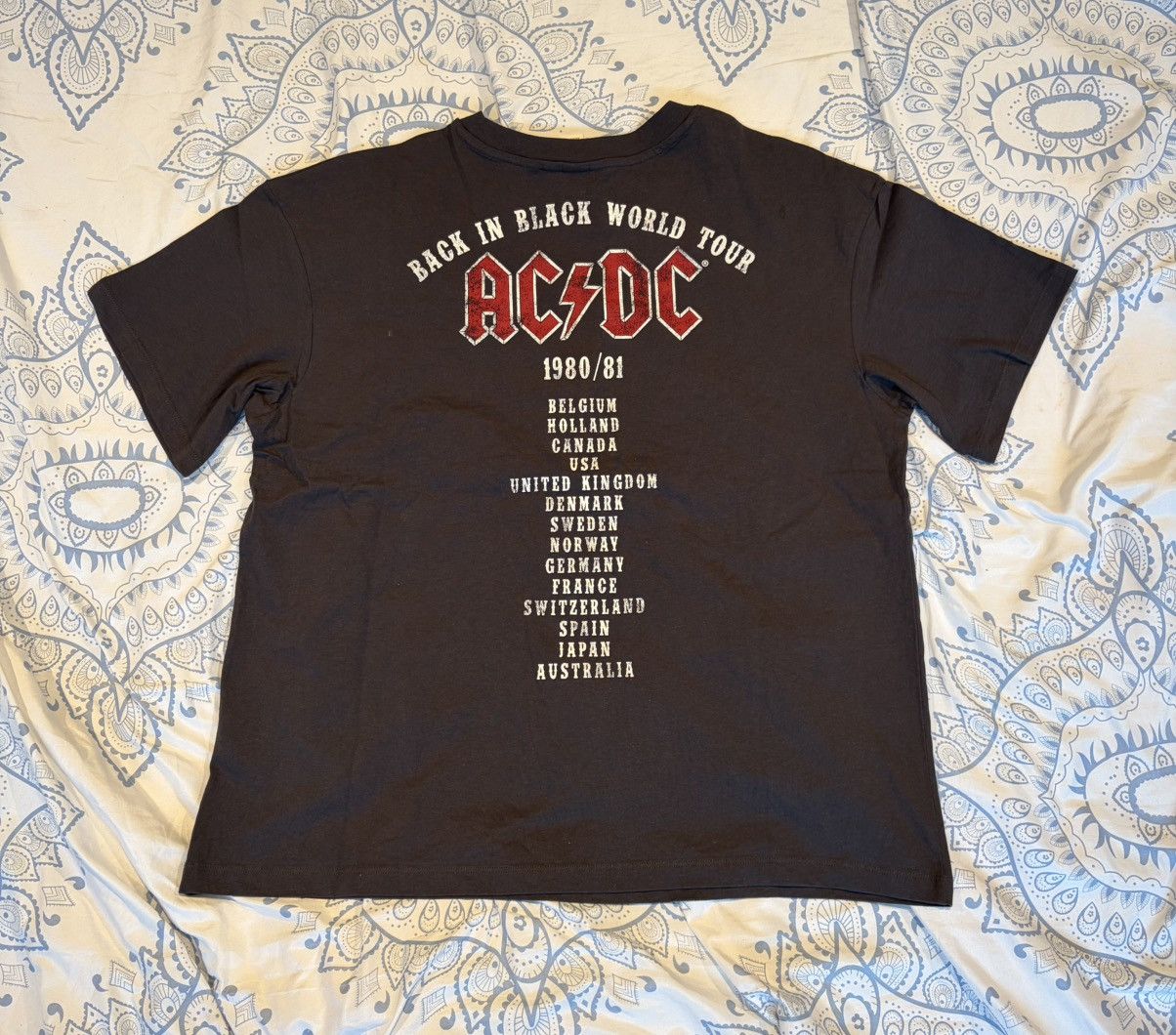 Vintage AC/DC Shirt medium Size US M / EU 48-50 / 2 - 2 Thumbnail