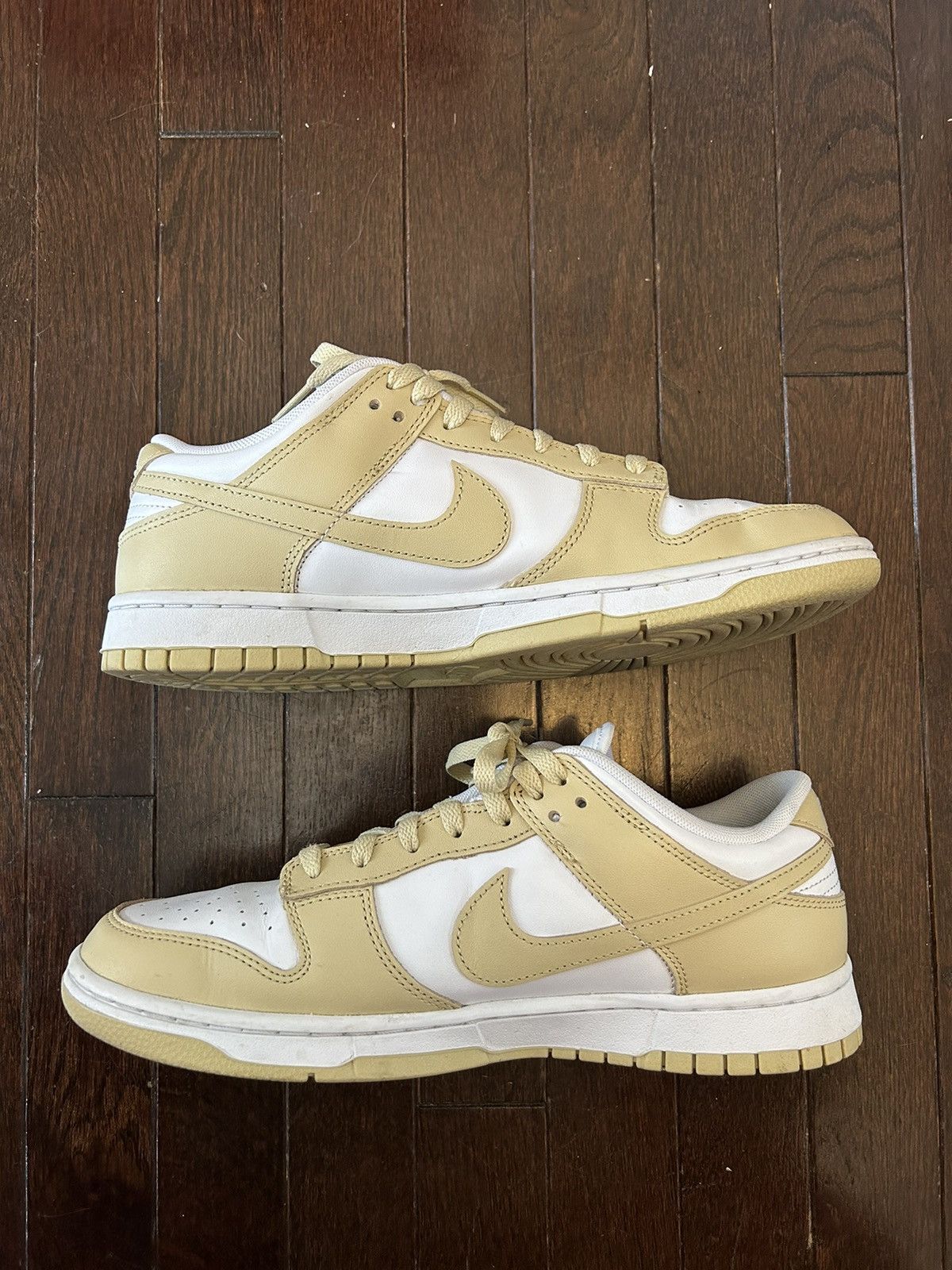 Nike Nike Dunk Low ‘Team Gold and White’ Size US 10 / EU 43 - 2 Thumbnail