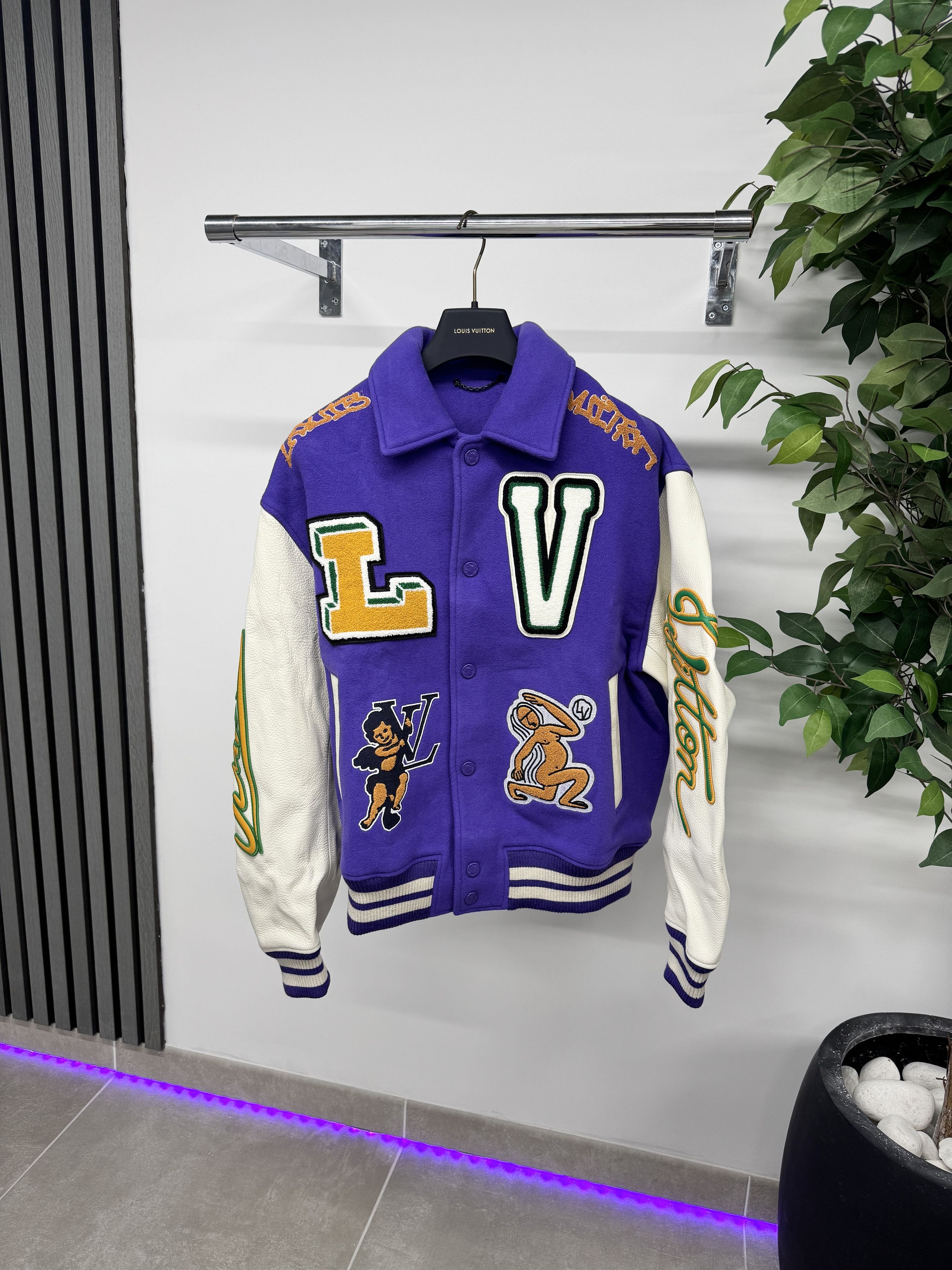 Louis Vuitton x Virgil Abloh 1AAGI0 Patches Jacket RRP £7000