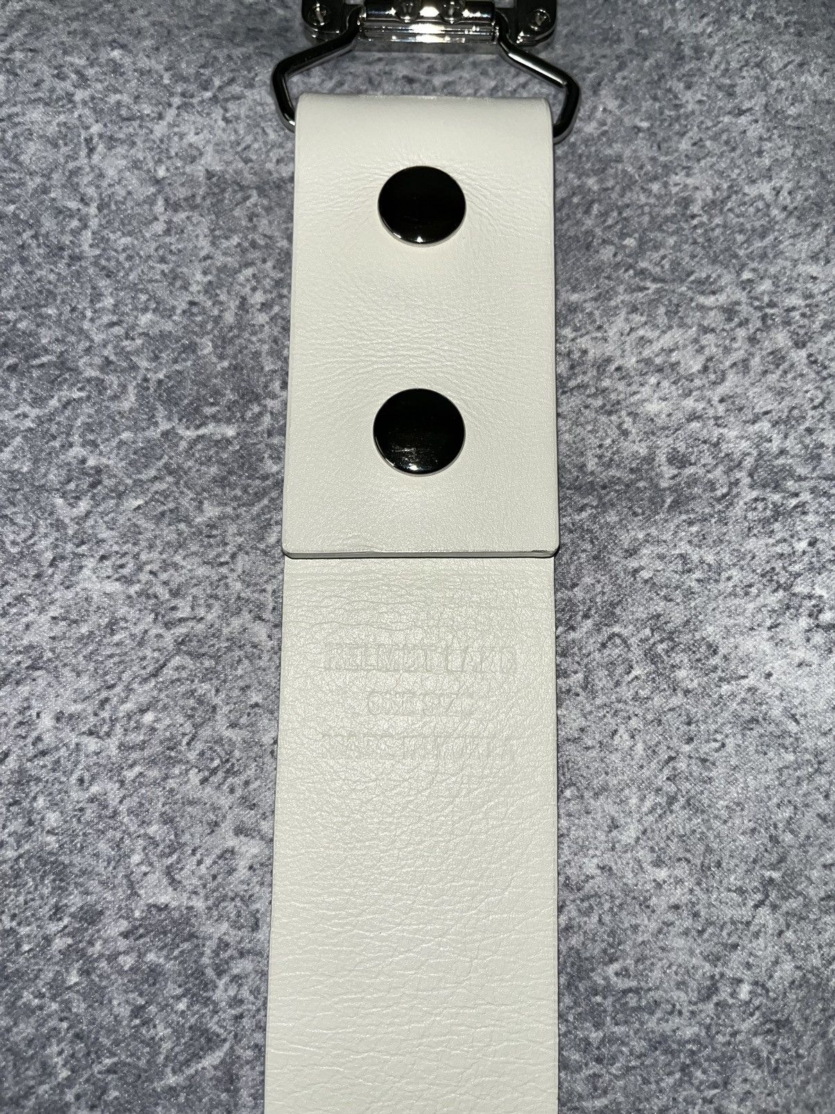 Helmut Lang Helmut Lang Name Plate Belt Size ONE SIZE - 7 Thumbnail