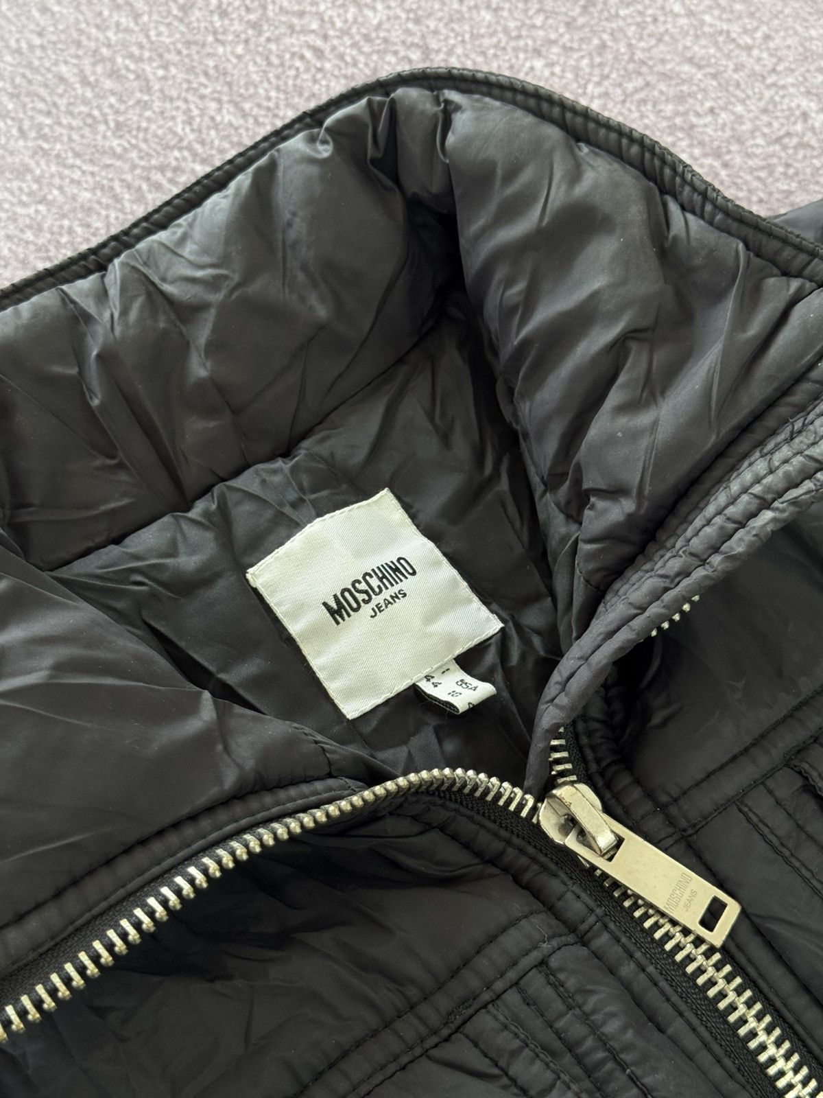 Moschino 00’s Moschino Jeans Nylon Multiple Pockets Parka Jacket Size M / US 6-8 / IT 42-44 - 8 Thumbnail