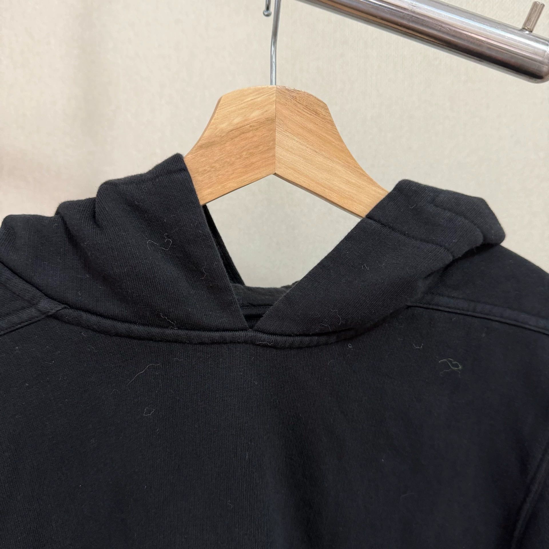 Rick Owens Rick Owens Drkshdw Black Sash Cord-back Hoodie Fleece Size L / US 10 / IT 46 - 3 Thumbnail