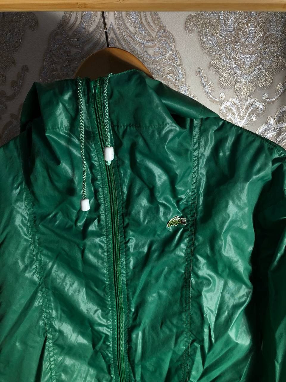 Lacoste × Vintage VERY RARE LACOSTE IZOD CHAMISE RAIN COATS NYLON LIGHT JACKET Size US L / EU 52-54 / 3 - 3 Thumbnail