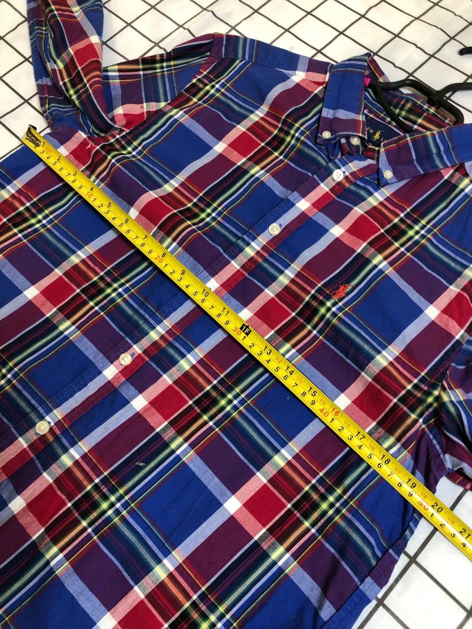 Polo Ralph Lauren Ralph Lauren Mens Shirt Plaid Madras Color Block Colored Size US S / EU 44-46 / 1 - 9 Thumbnail
