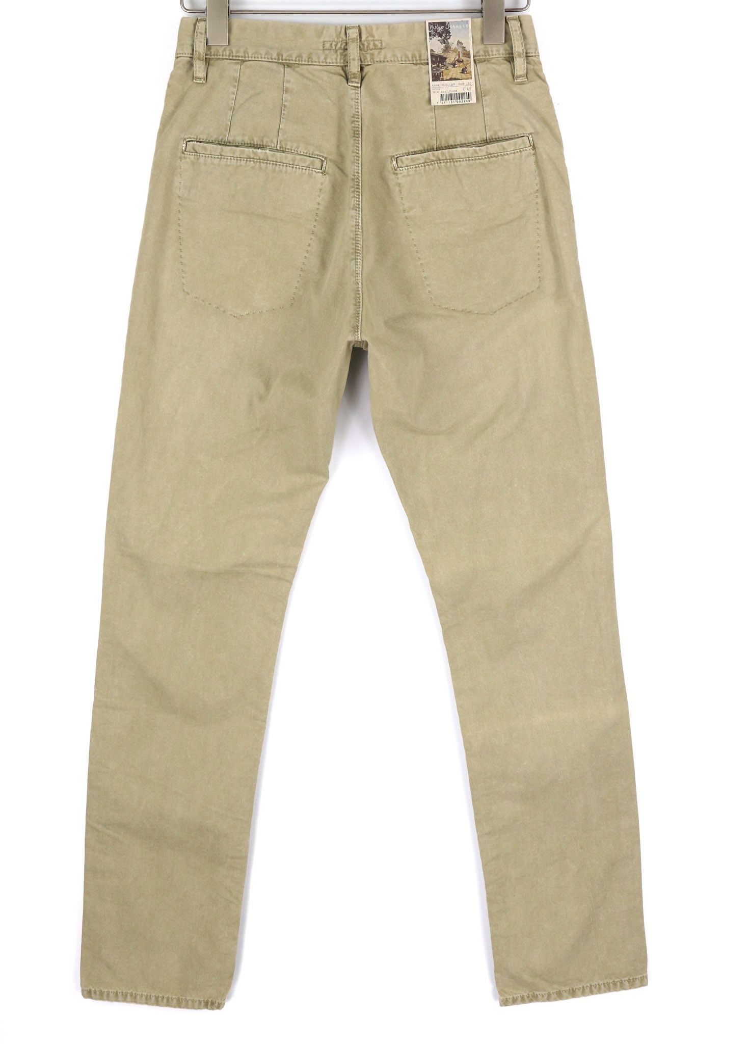 Nudie Jeans KHAKI REGULAR W28/L32 Mid Beige Chino Trousers 81934 Size US 28 / EU 44 - 2 Thumbnail