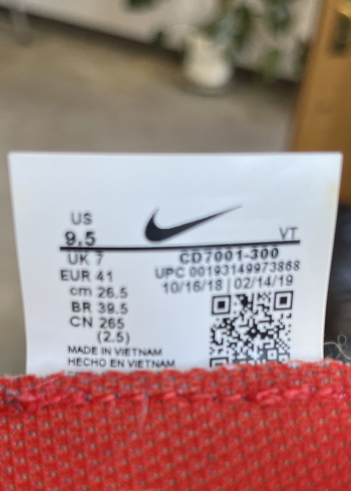Nike Nike Cactus Plant Flea Market Women's x Air VaporMax 2019 Size US 9.5 / IT 39.5 - 14 Thumbnail