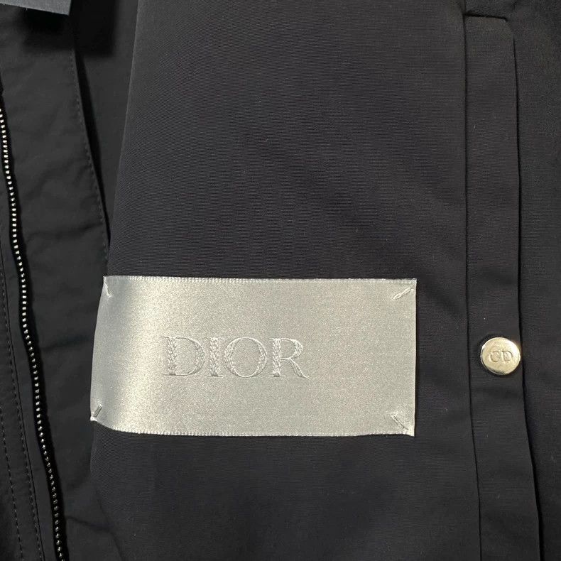 Dior Dior Embroidered solid colour zipper stand-up collar long- Size US M / EU 48-50 / 2 - 6 Thumbnail