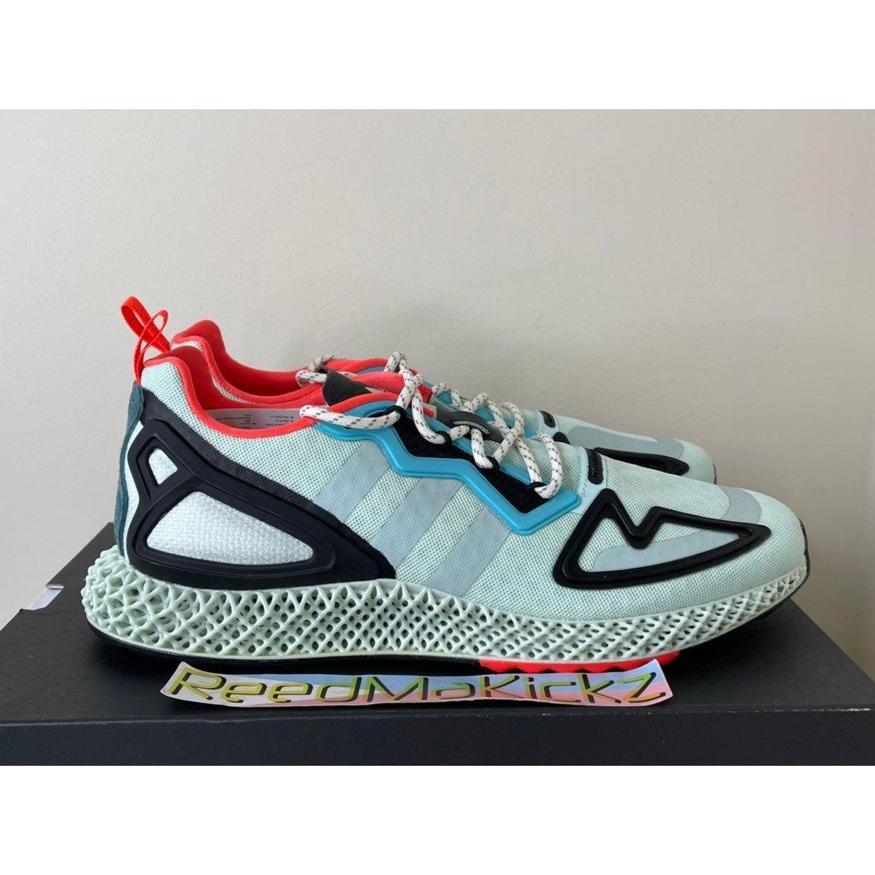 Adidas Adidas ZX 4D Dash Green RUNS BIG 8.5us Size US 8.5 / EU 41-42 - 4 Thumbnail
