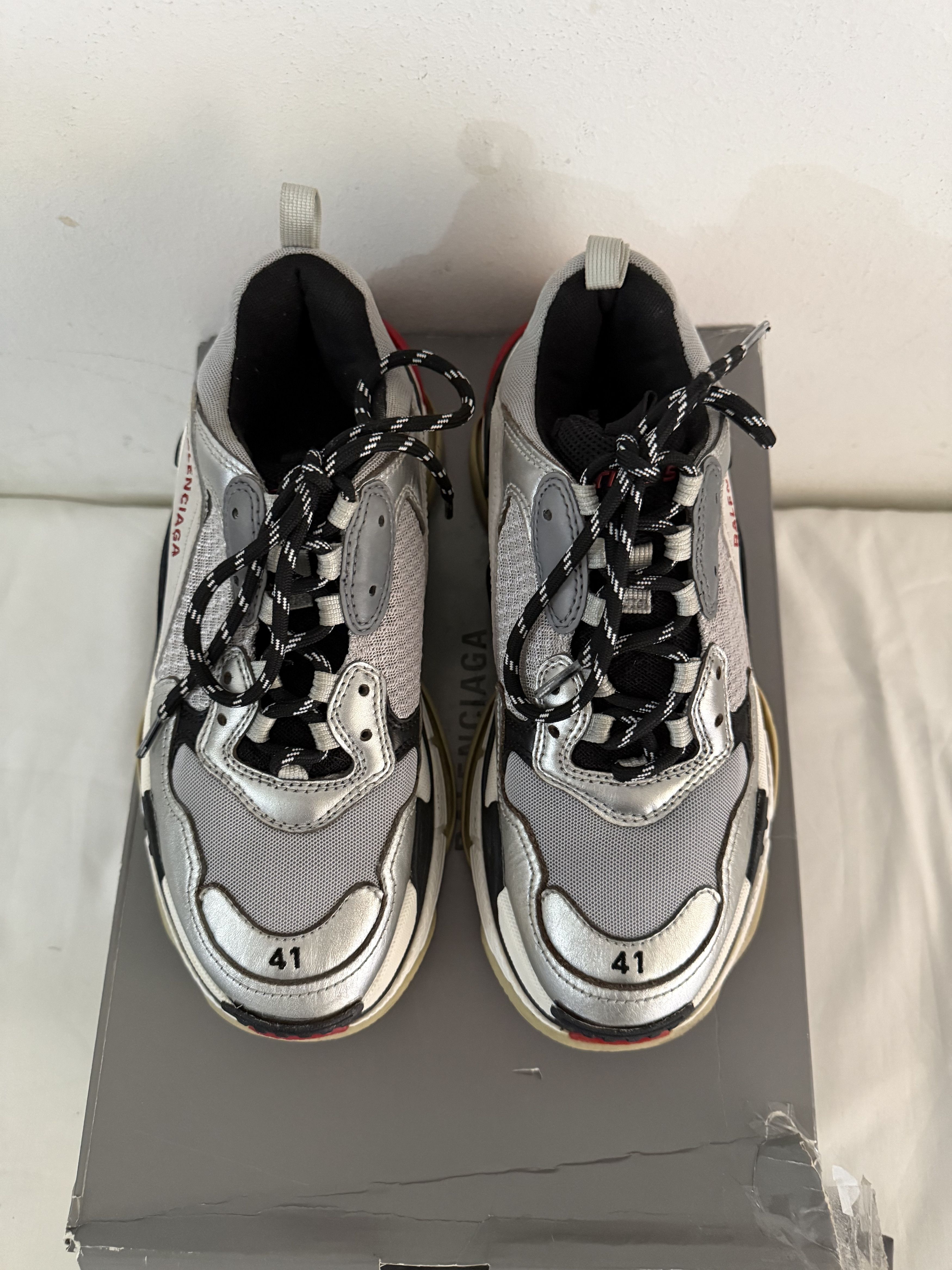 Balenciaga Balenciaga Triple S Sneakers Size US 8 / EU 41 - 11 Thumbnail