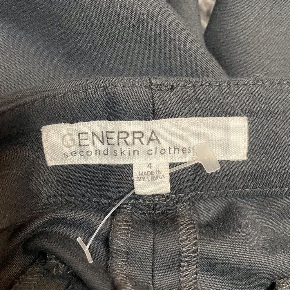 Generra NWT New $195 Generra Second Skin Clothes Black Size 4 Size 27" / US 4 / IT 40 - 6 Thumbnail