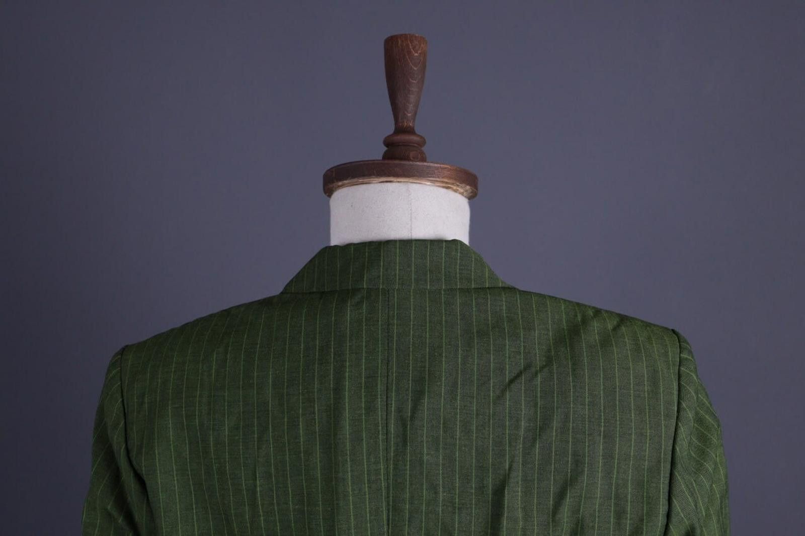 Christian Dior Monsieur Mondi Green Wool Mohair Coat Blazer Jacket Size 38 Size M / US 6-8 / IT 42-44 - 9 Thumbnail
